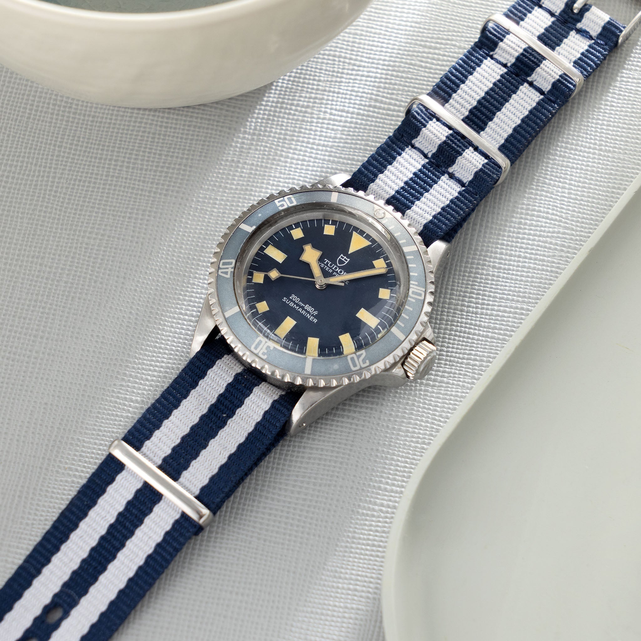 Tudor Submariner MN82 Marine Nationale ref 9410/0 Blue Snowflake Dial