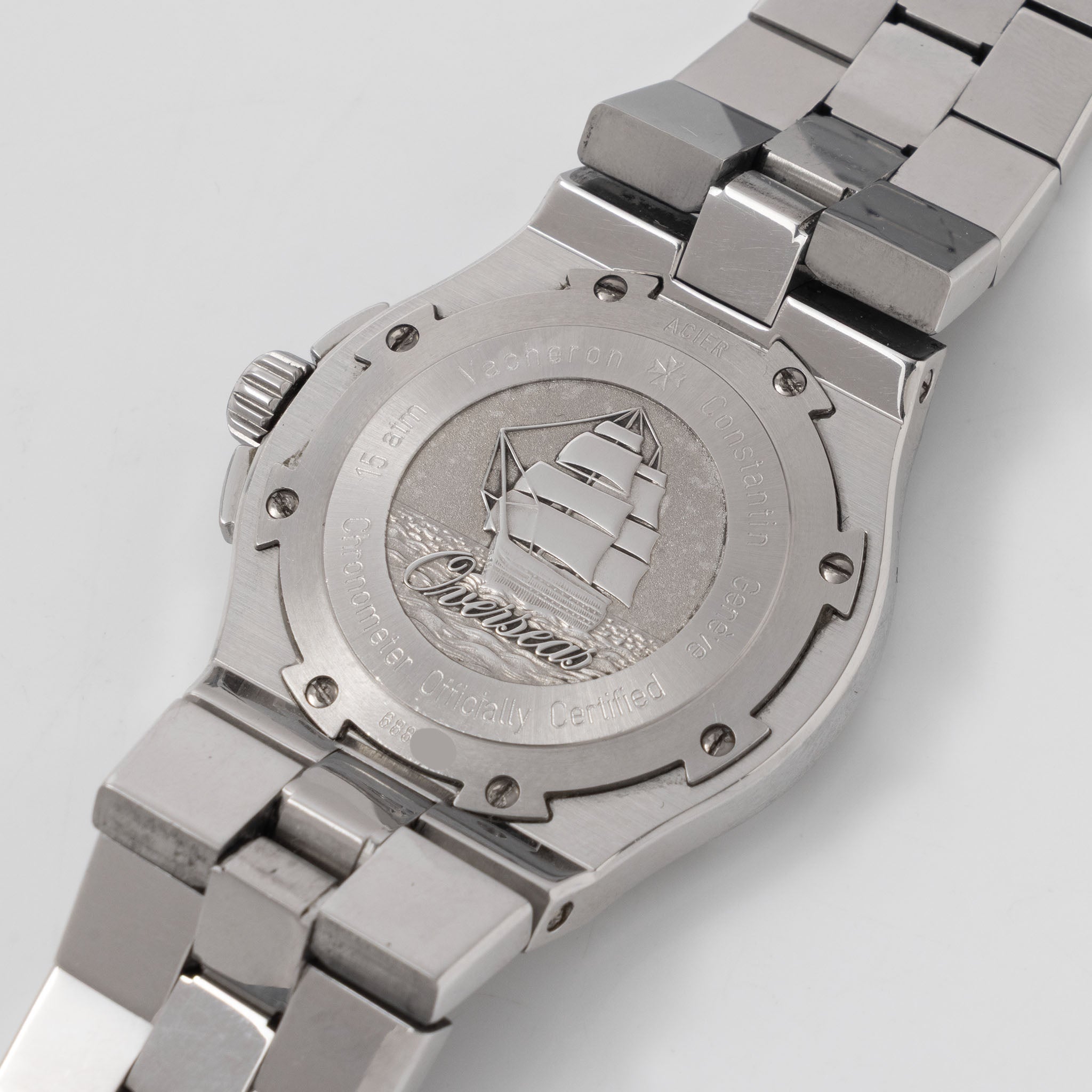 Vacheron Constantin Overseas 42040 Tropical Dial in Steel with Box and Original Guarantee Papers