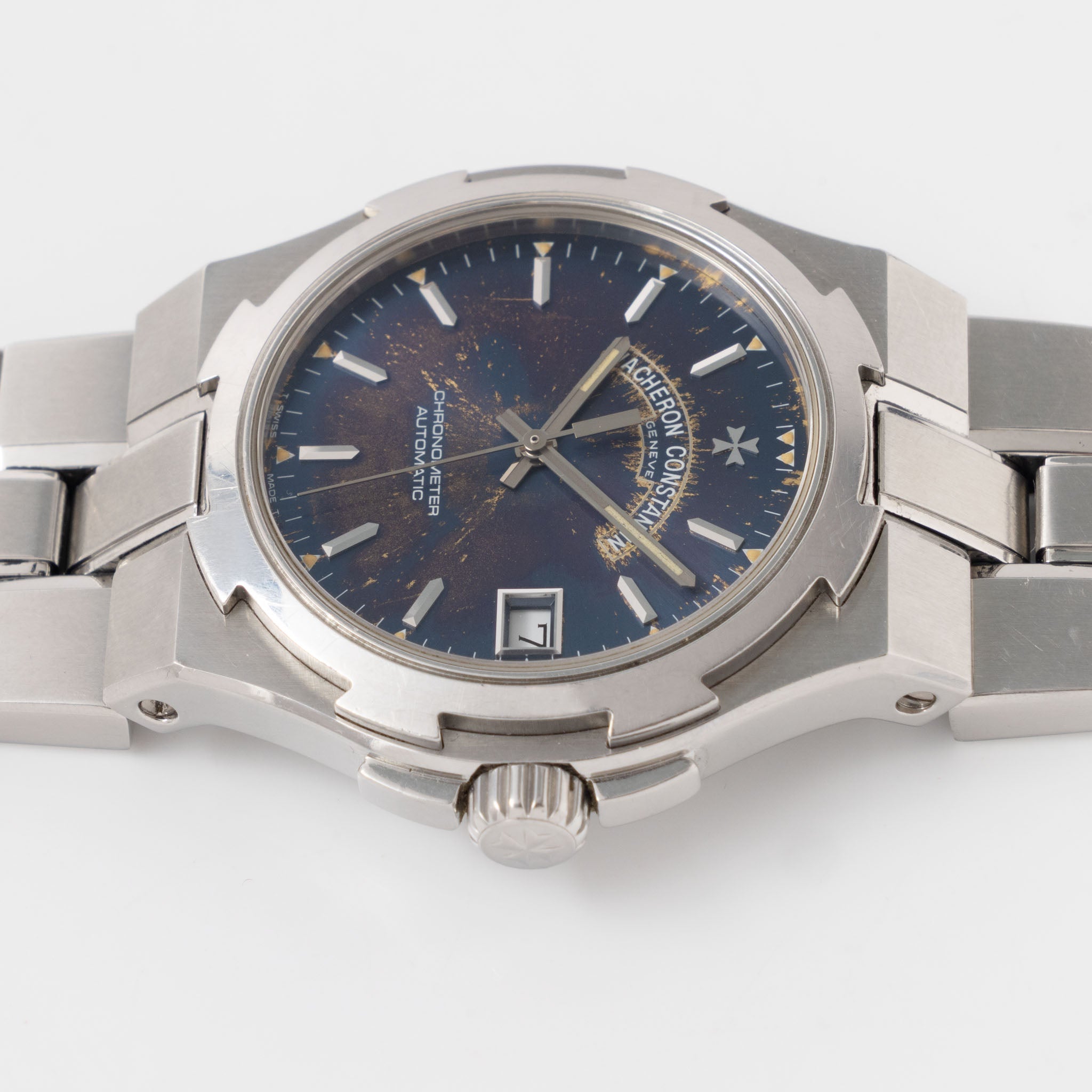 Vacheron Constantin Overseas 42040 Tropical Dial in Steel with Box and Original Guarantee Papers