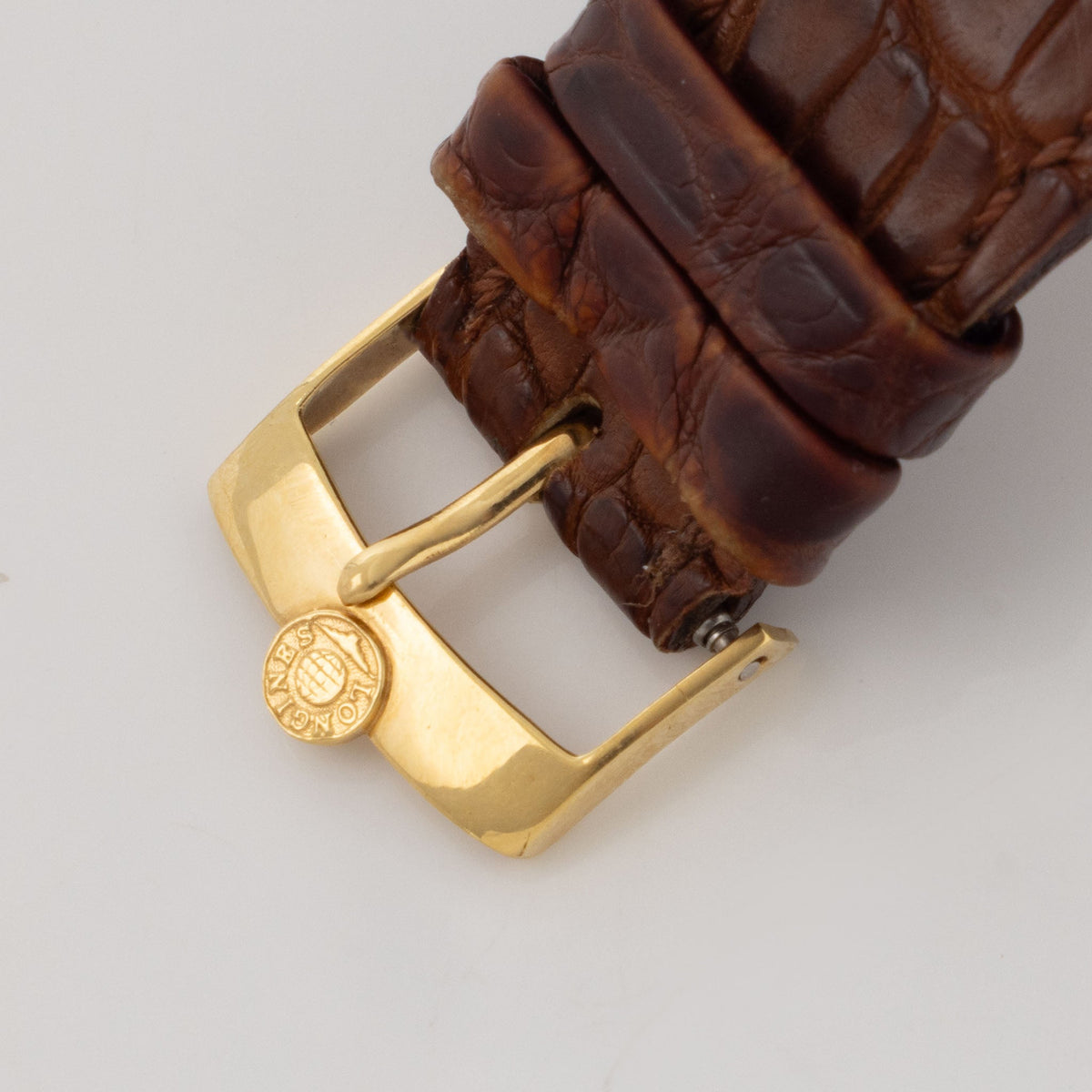 Longines 13ZN Chronograph Sandwich Dial in 18k Yellow Gold