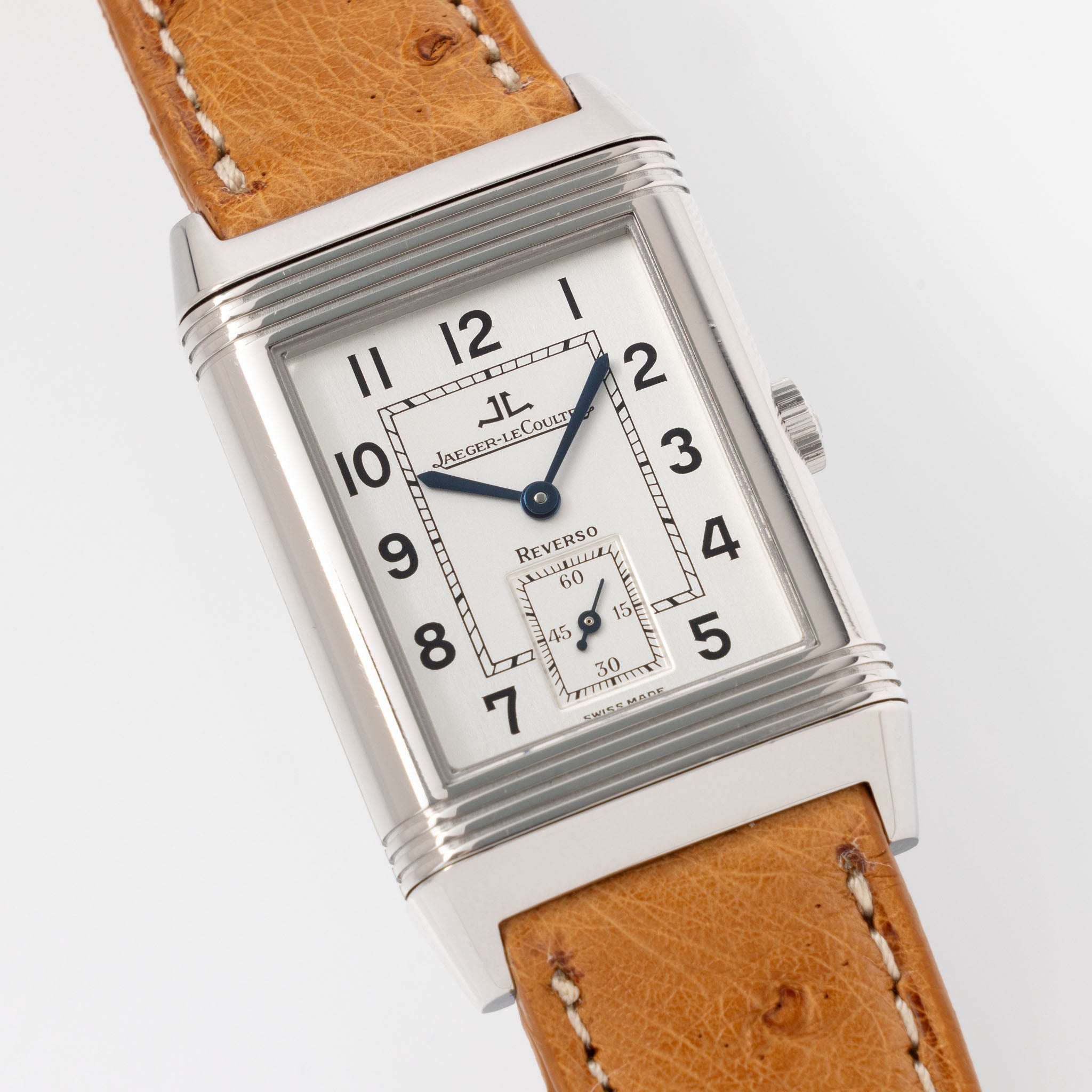 Jaeger Lecoultre Reverso Grande Taille Silver dial ref 270.8.62