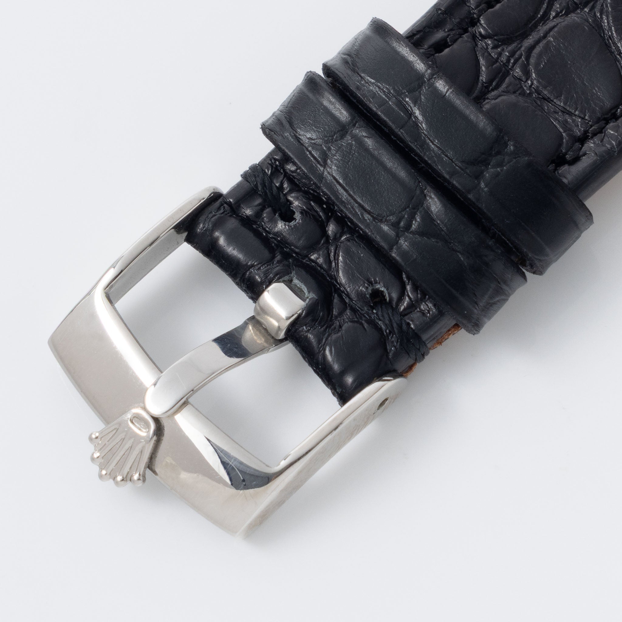 Rolex Day-Date 18039 Silver Diamond Dial in 18k White Gold