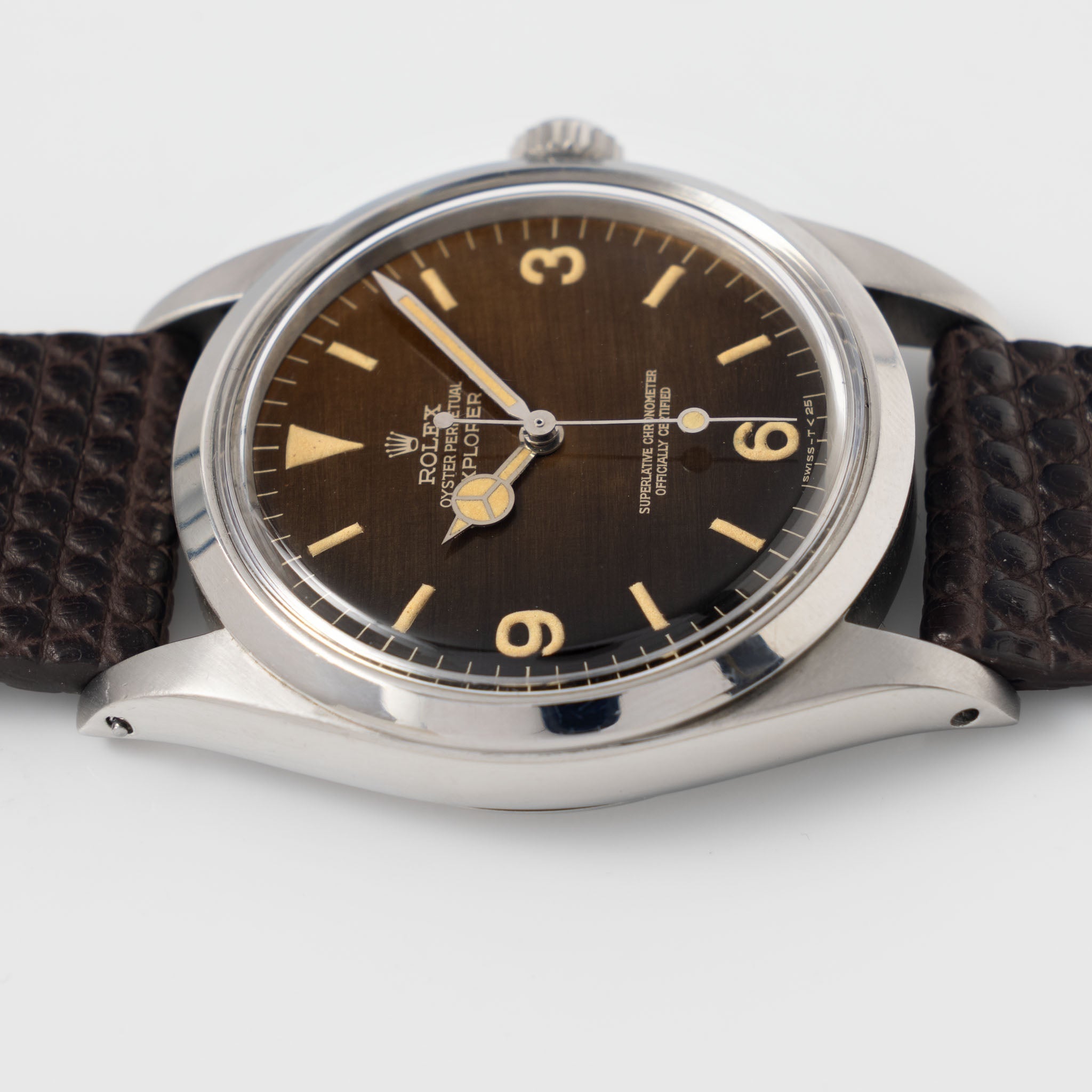 Rolex Explorer 1016 Tropical Gilt Dial