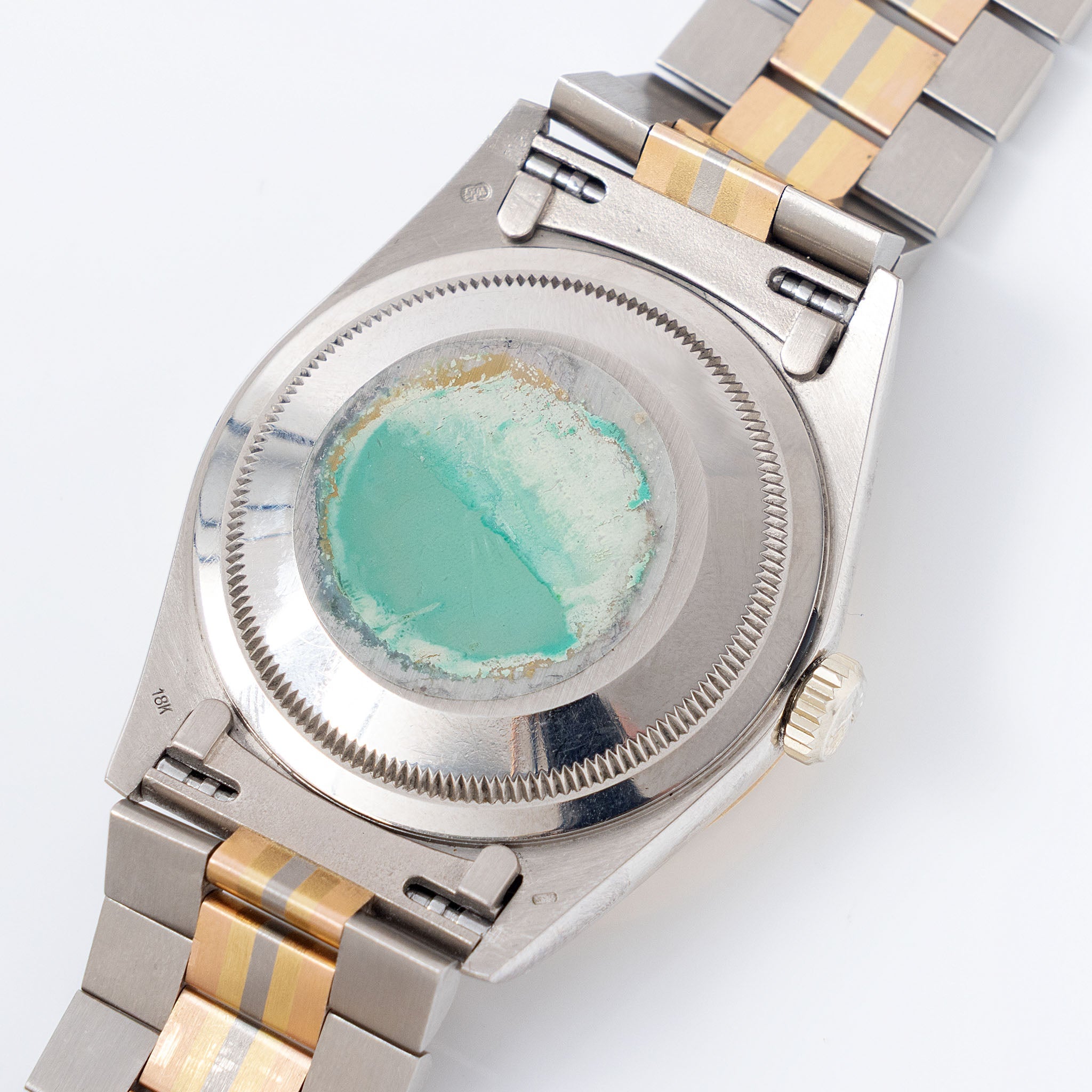 Rolex Day-date Tridor Peach Diamond Marker Dial with Original Guarantee Paper ref 18239B