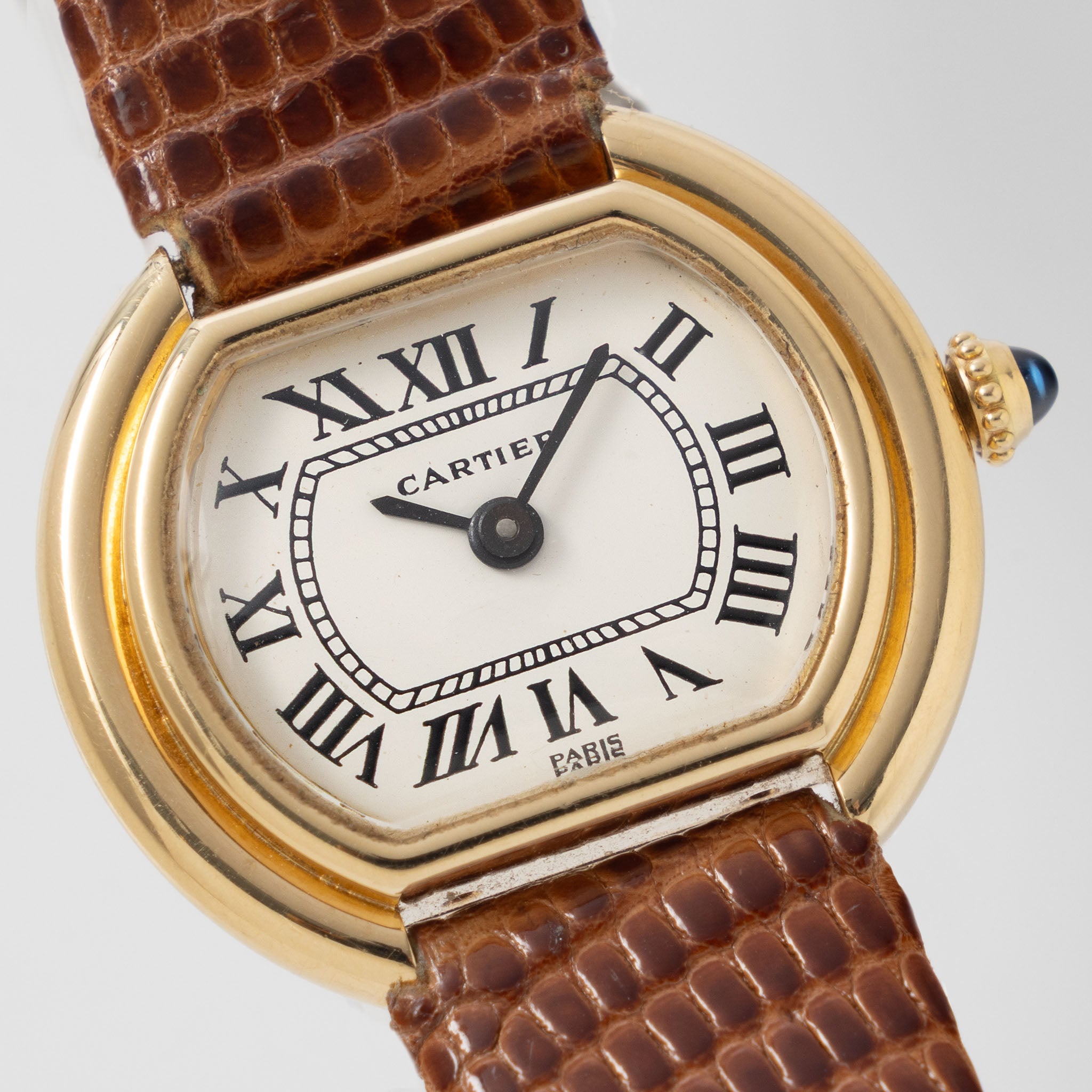 Cartier Gondole Ellipse Paris dial ref 67081