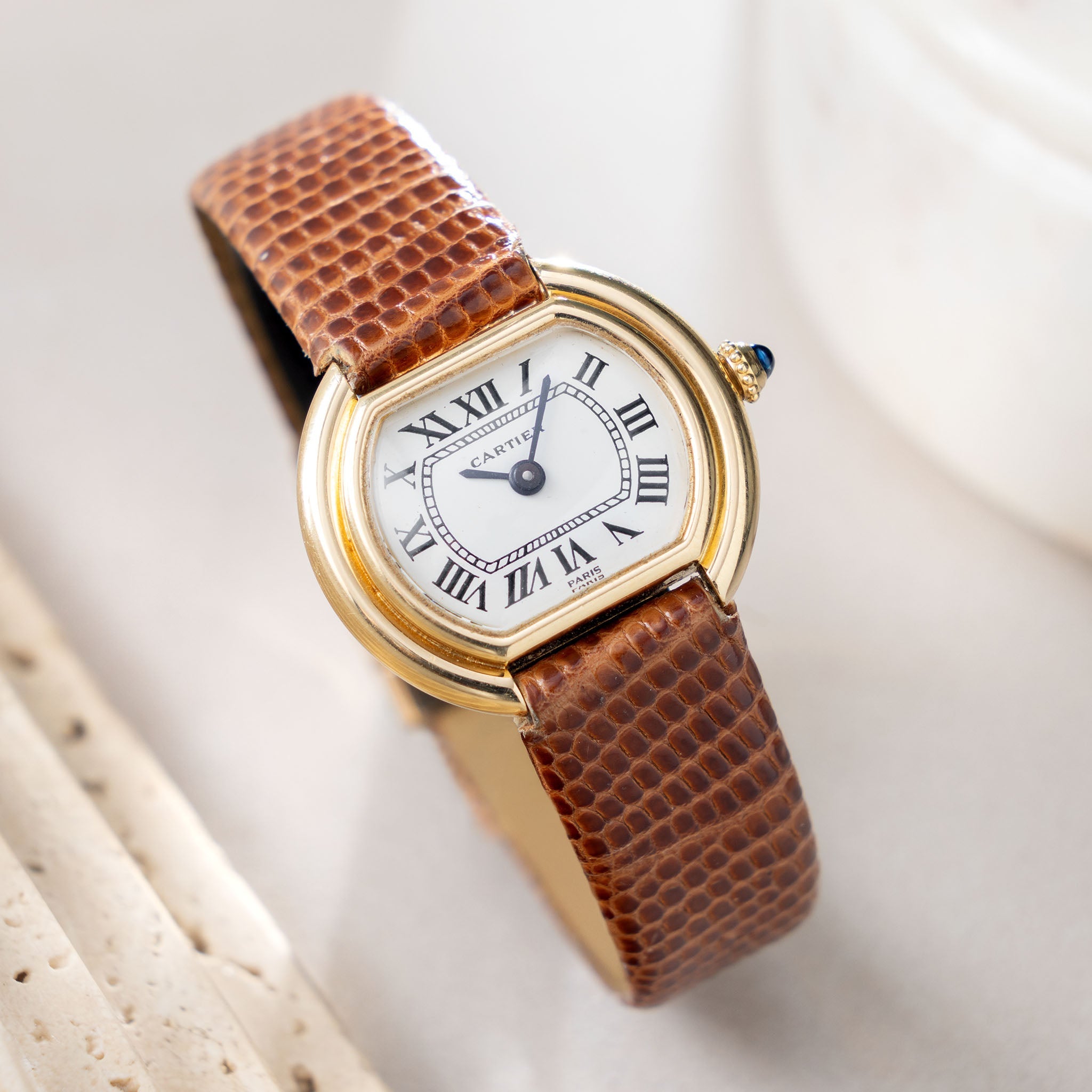 Cartier Gondole Ellipse Paris dial ref 67081