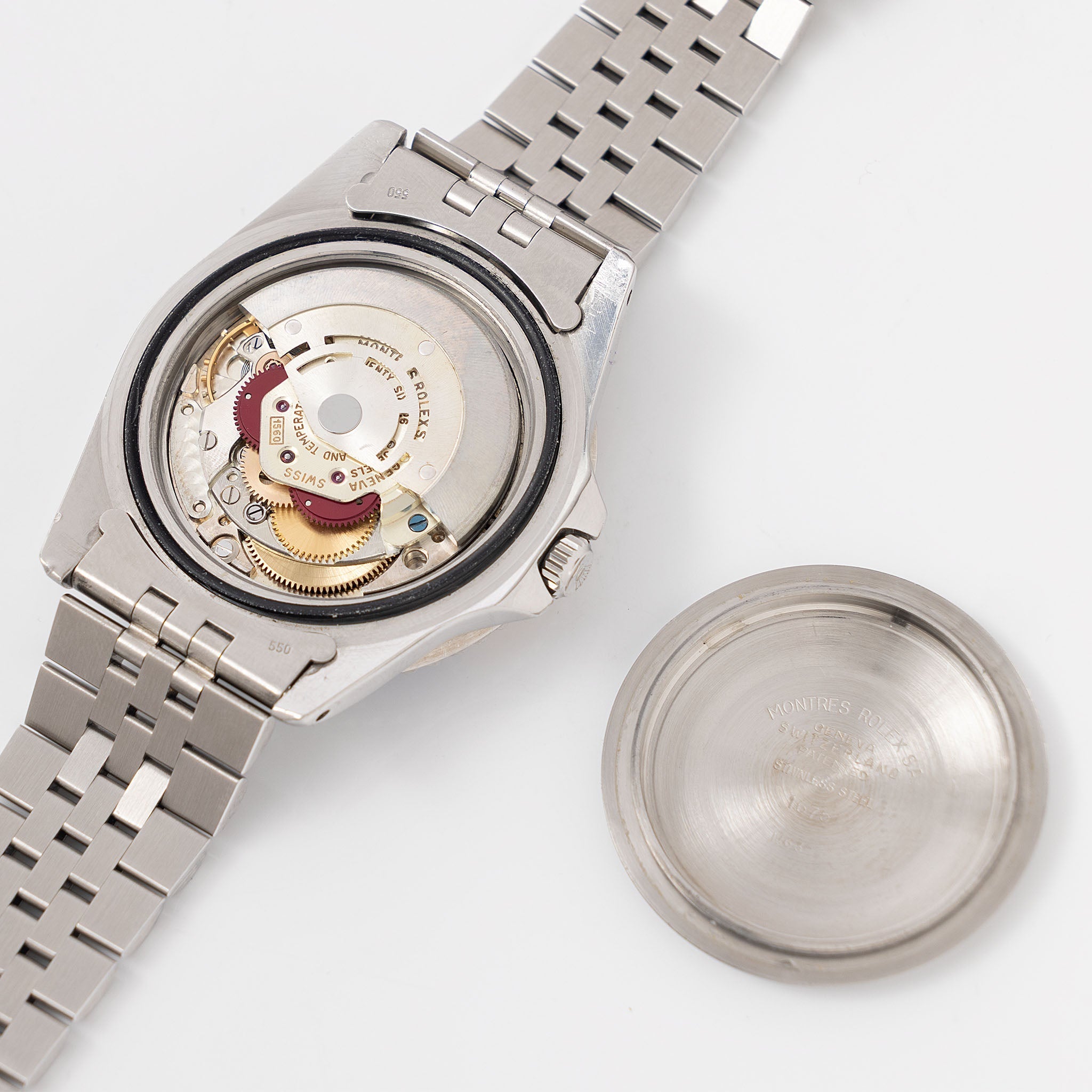 Rolex GMT-Master 1675 Pointed Crown Guard Case Gilt Dial