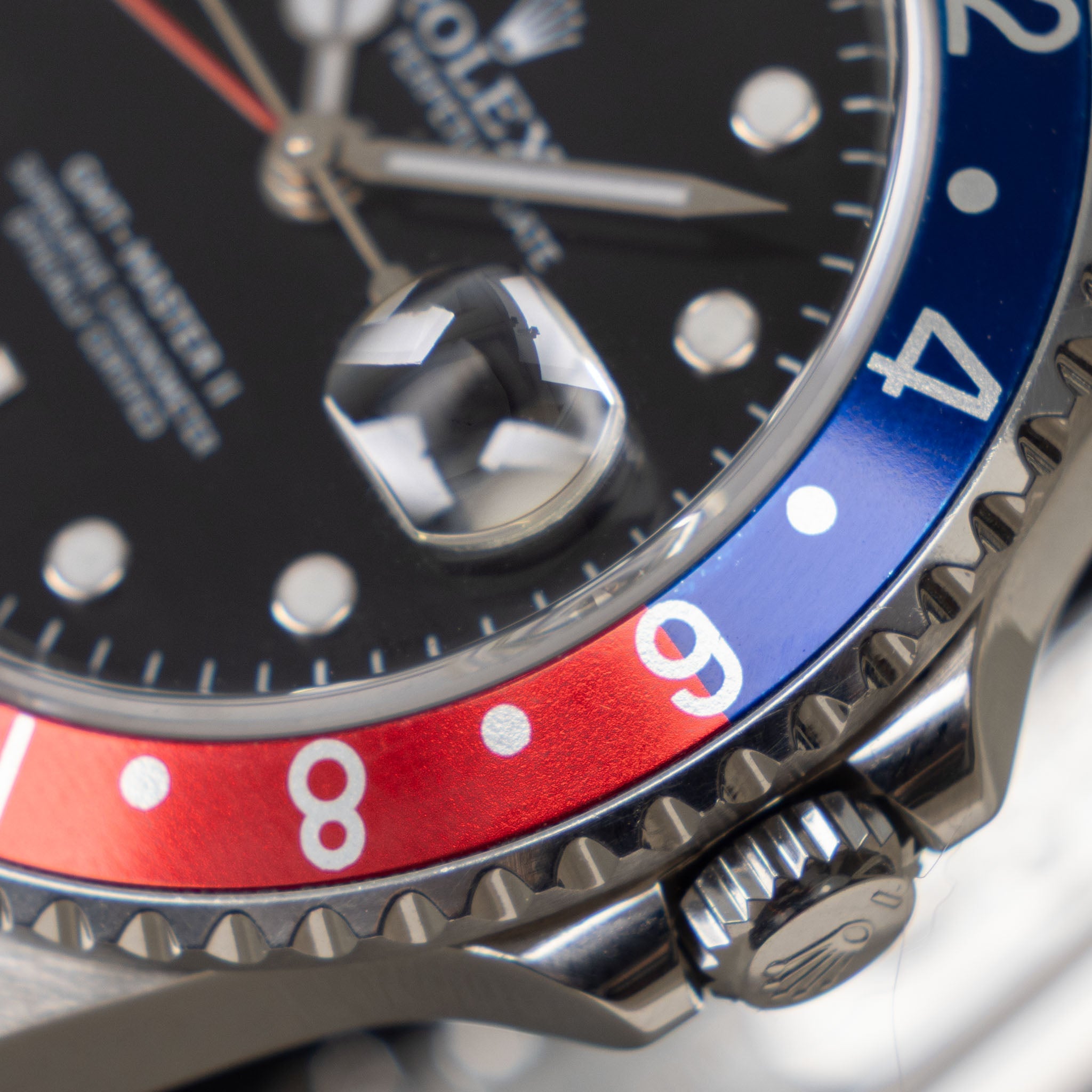 Rolex GMT-Master II 16710 Stick Dial with Original Guarantee Card