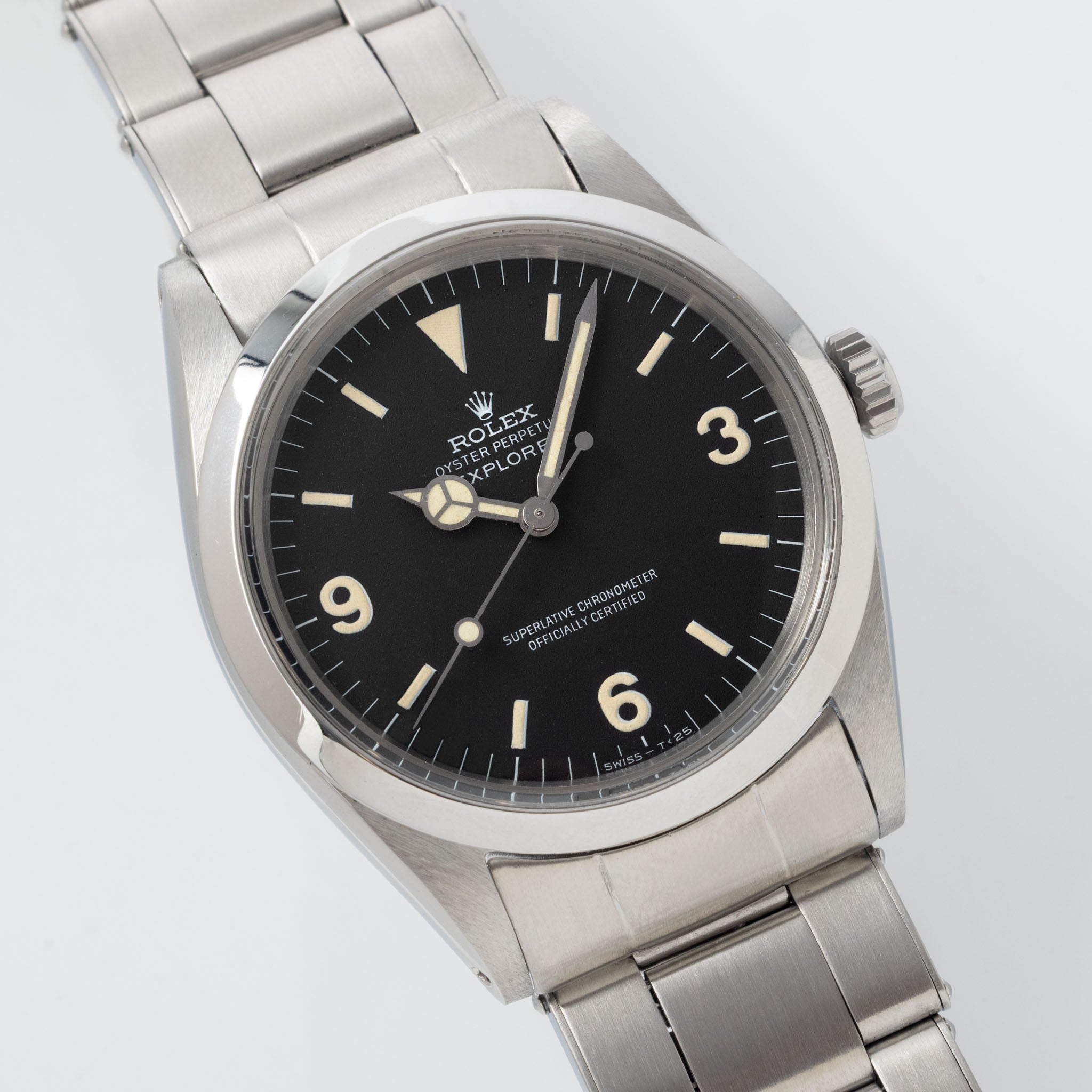 Rolex Explorer 1016 MK1 Frog Foot Dial with Box and Papers