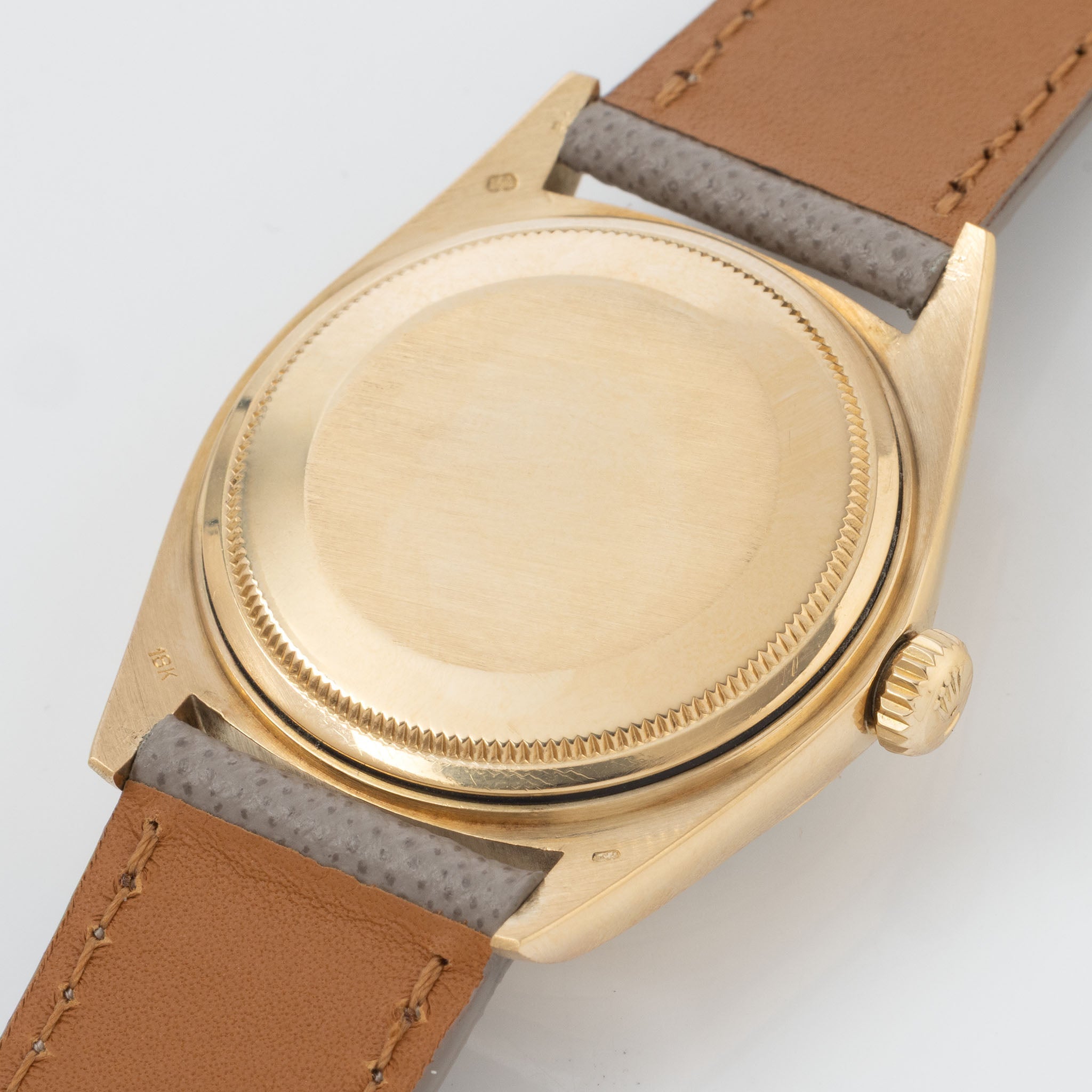 Rolex Day-Date 1803 White Buckley Dial in 18k Yellow Gold