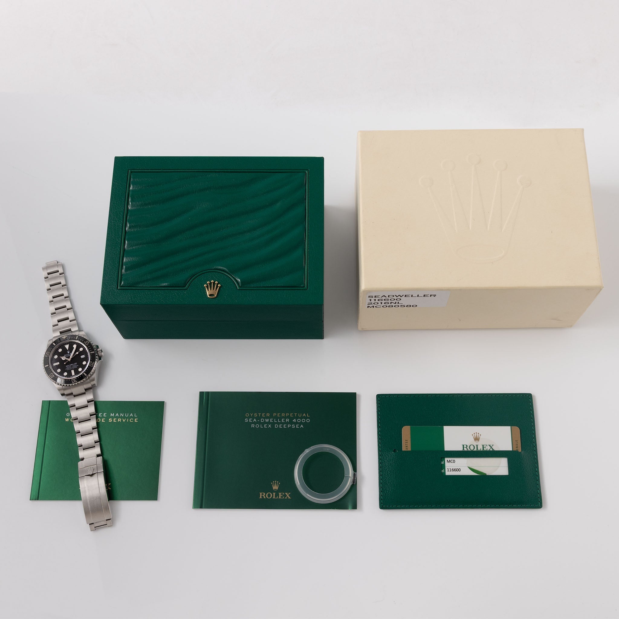 Rolex Sea-Dweller 116600 Ceramic 2016 Full Set