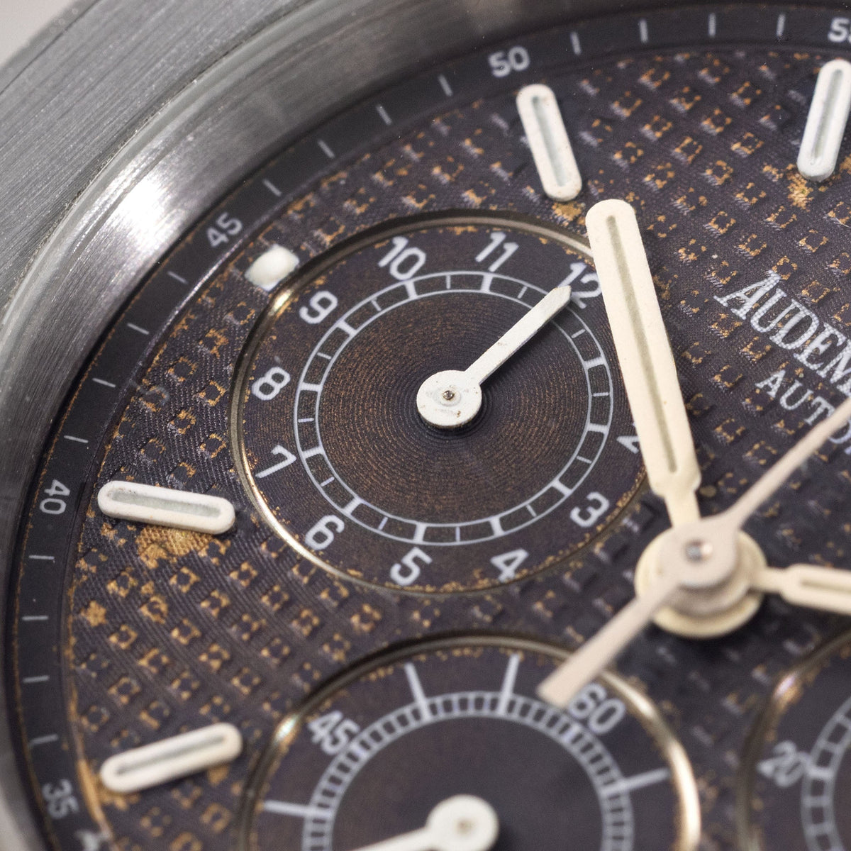 Audemars Piguet Royal Oak Chronograph 25860ST - Tropical Petite Tapisserie Dial