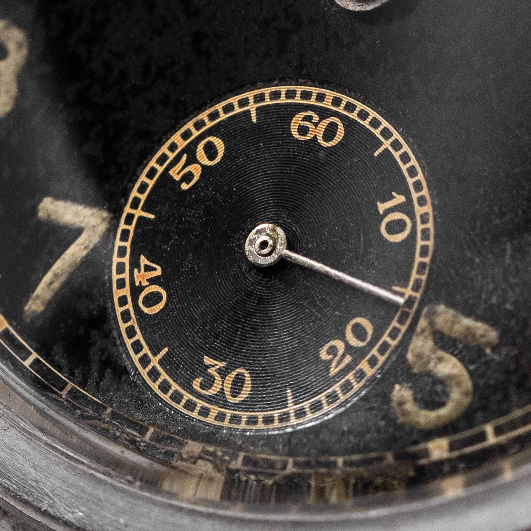 Longines Sei Tache Gilt Dial ref. 5130 with Extract of the Archives “German Army”