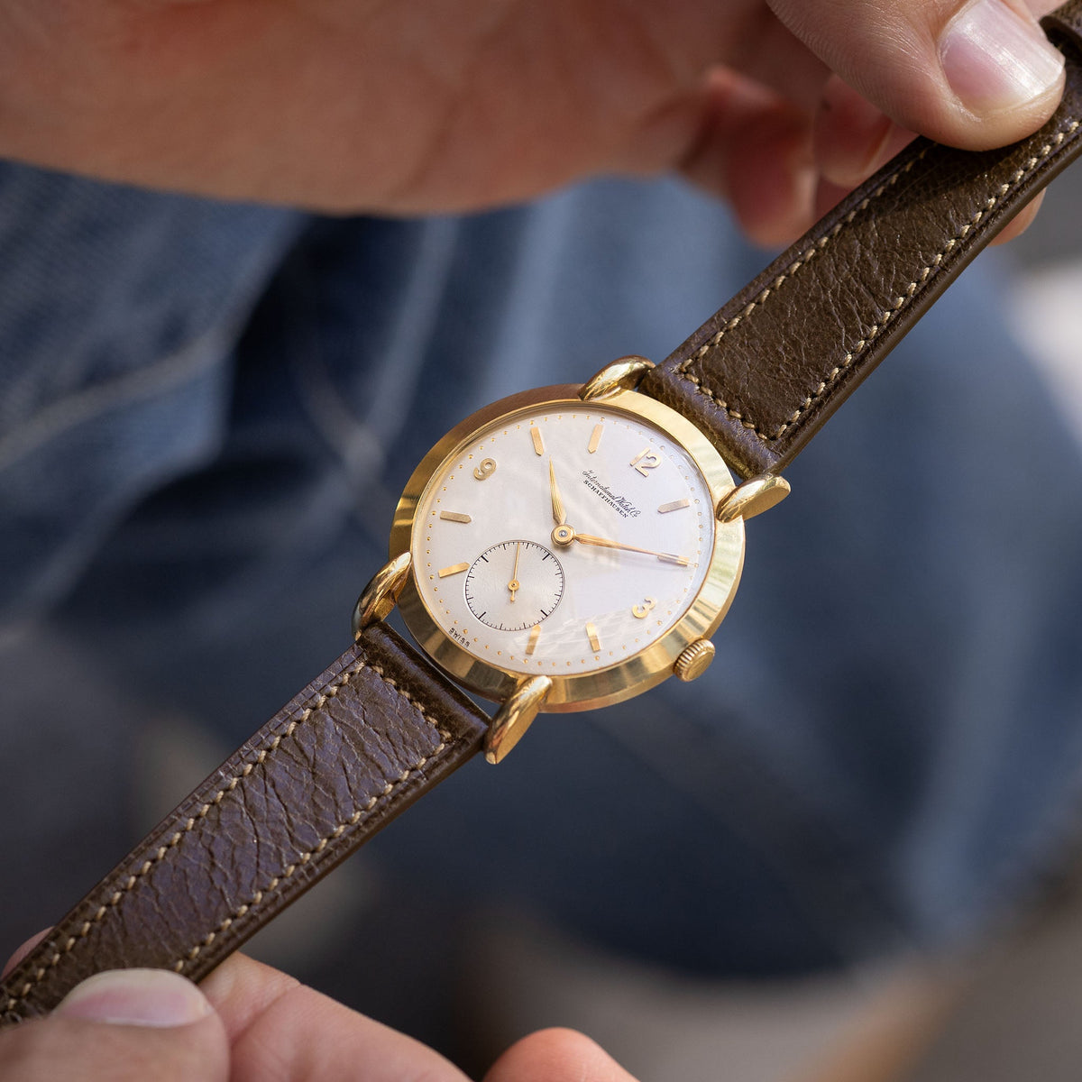 IWC cal. 88 Oversized 18k Yellow Gold Dresswatch