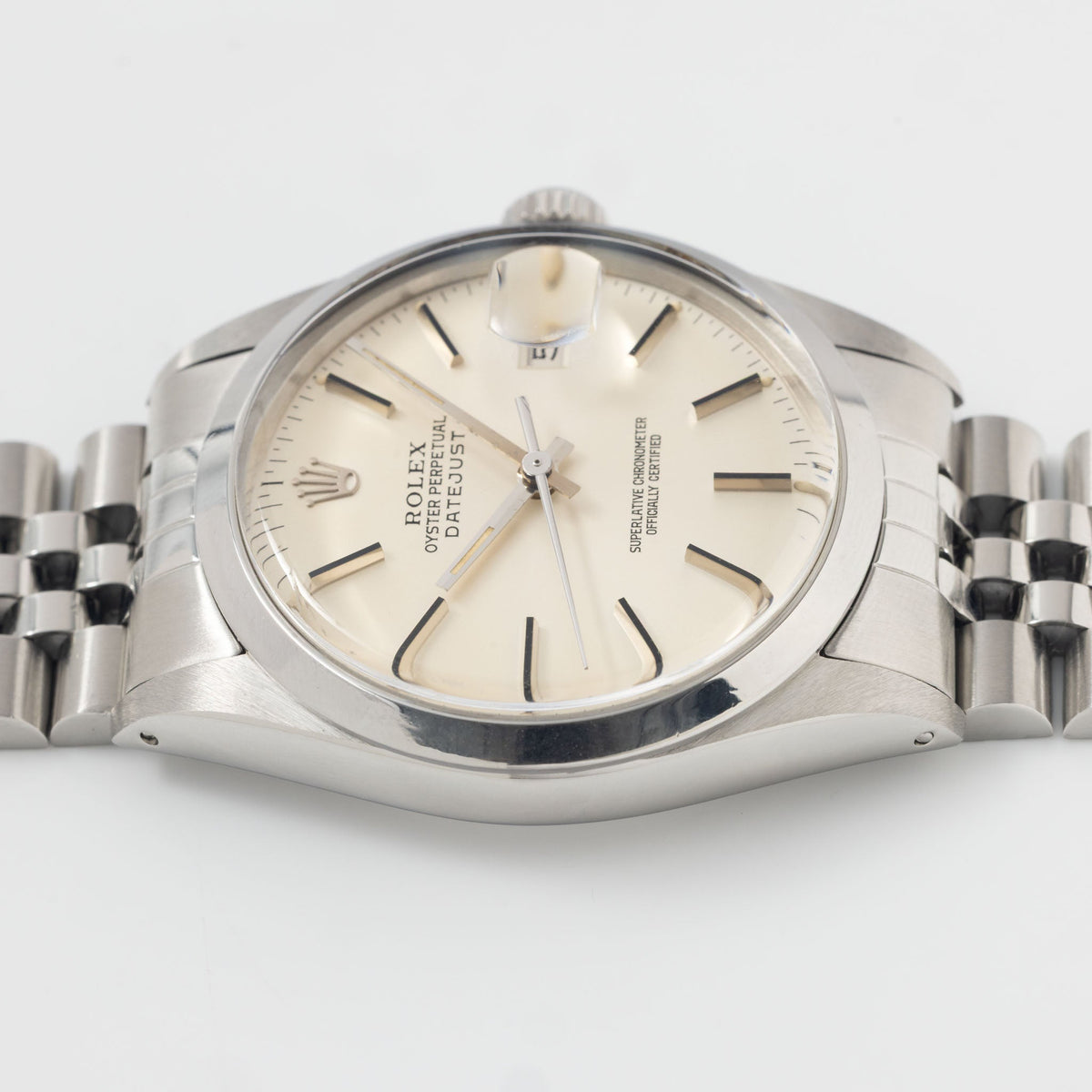 Rolex Datejust 16000 Creamy Silver Soleil Dial