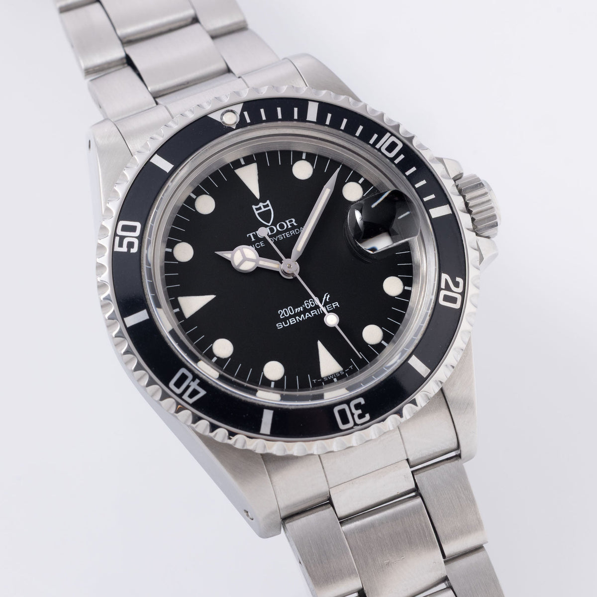 Tudor Submariner 79090 Black Dial with Original Warranty Paper