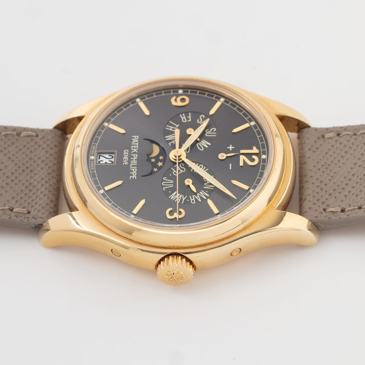 Patek Philippe Annual Calendar 5146J 010 Slate Grey Dial in 18k Yellow Gold