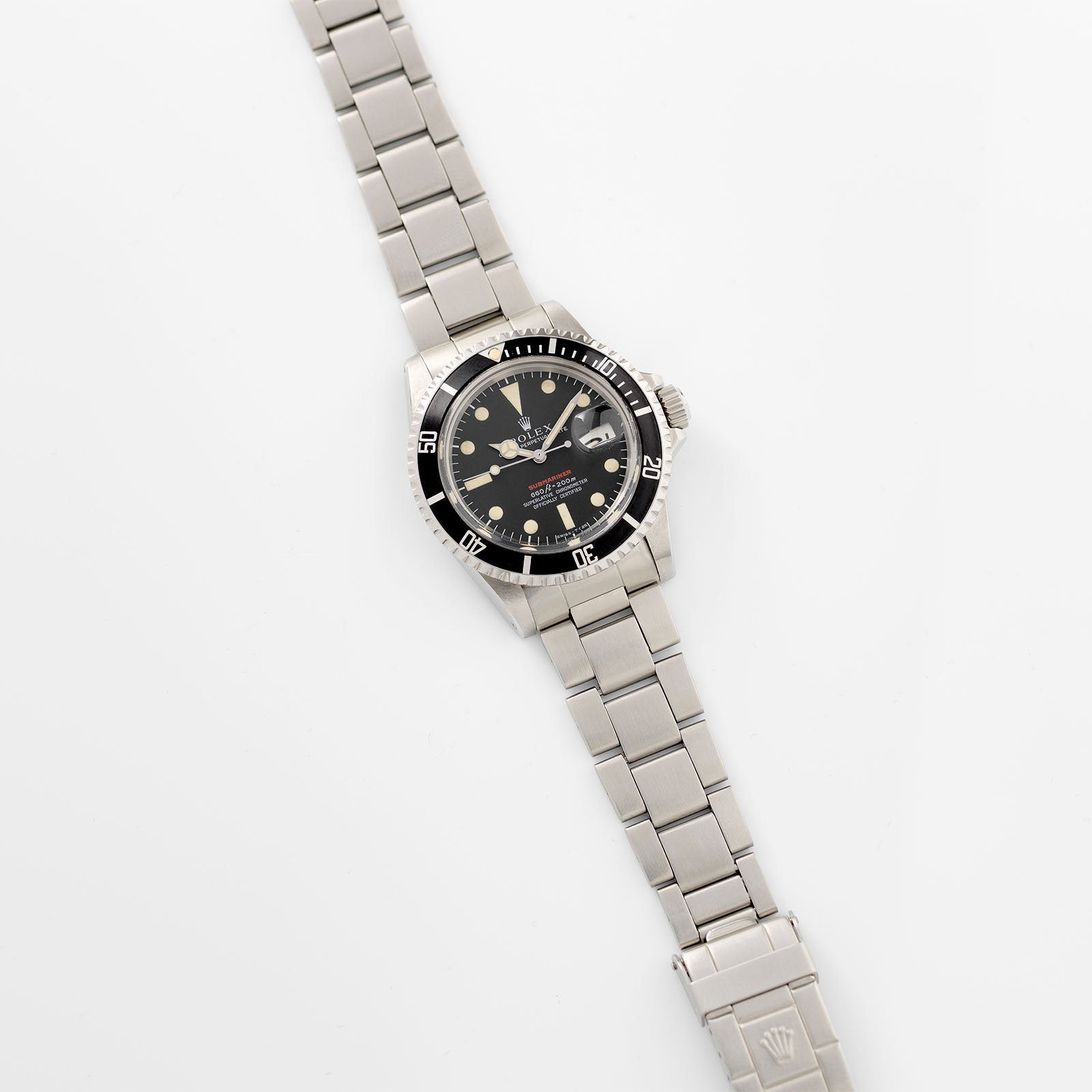 Rolex Red Writing Submariner Date 1680 Mk4