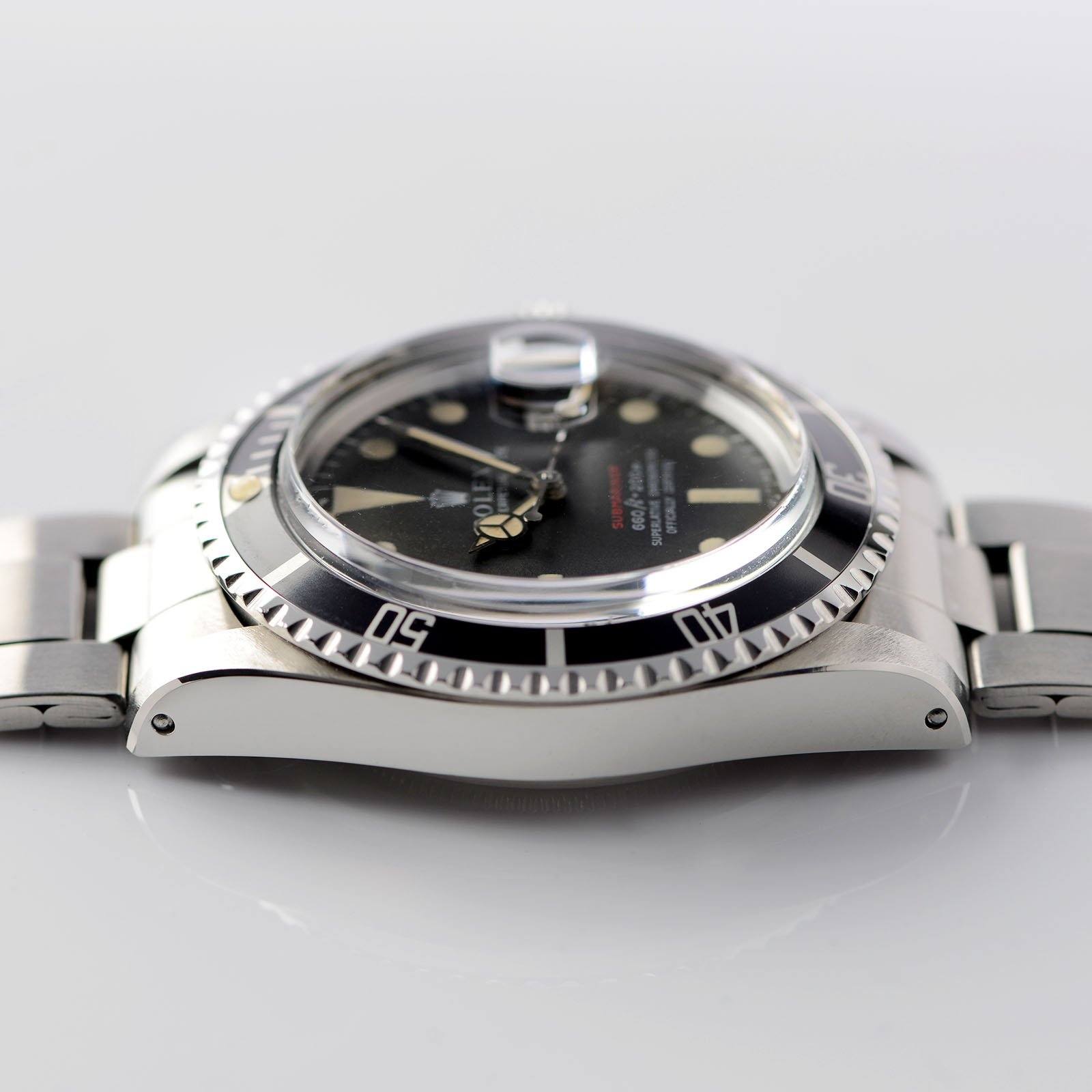 Rolex Red Writing Submariner Date 1680 Mk4