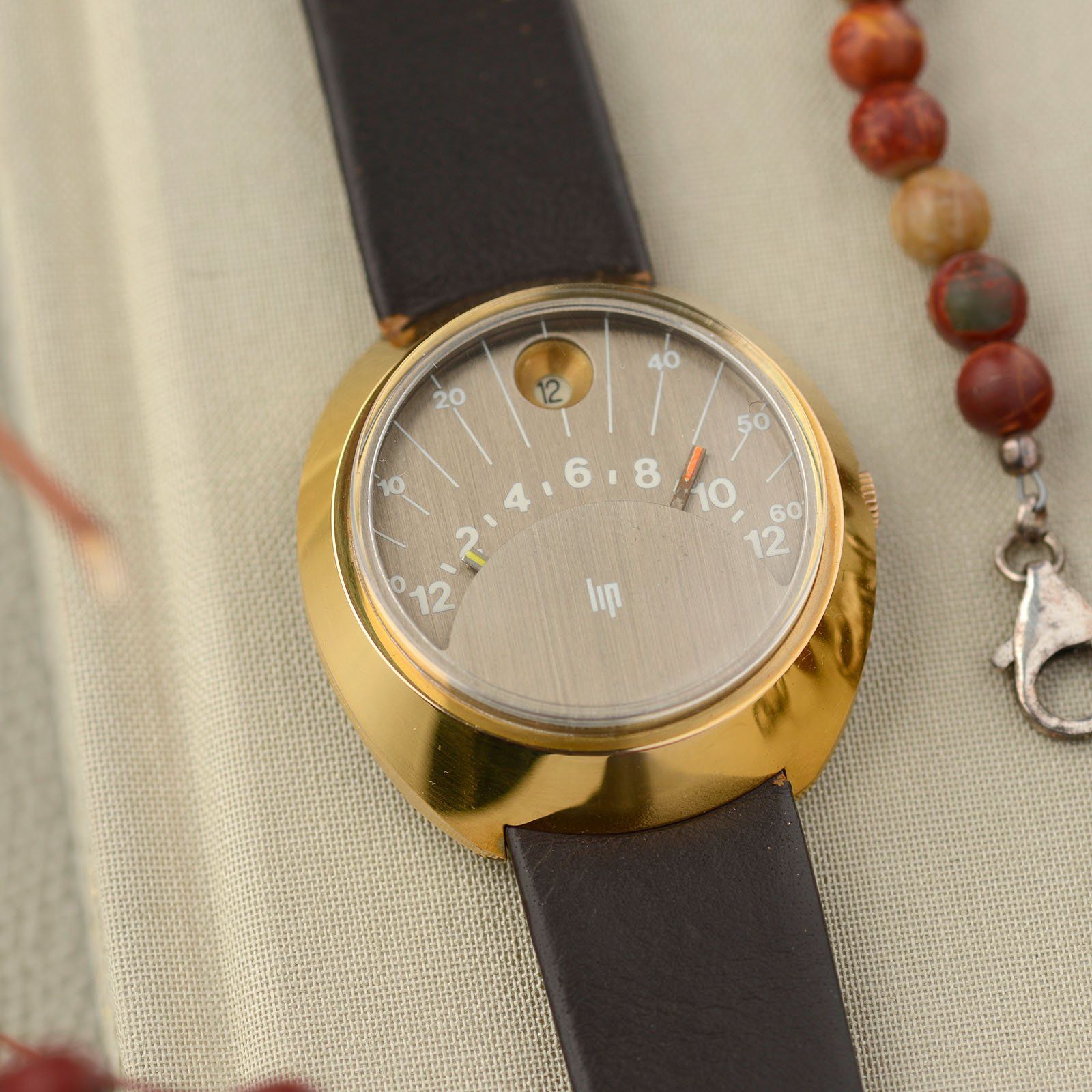 Vintage NOS Lip Retrograde Watch
