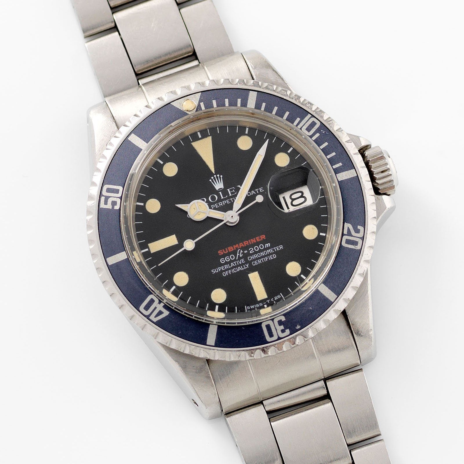 Rolex Mk4 Red Writing Submariner Date 1680