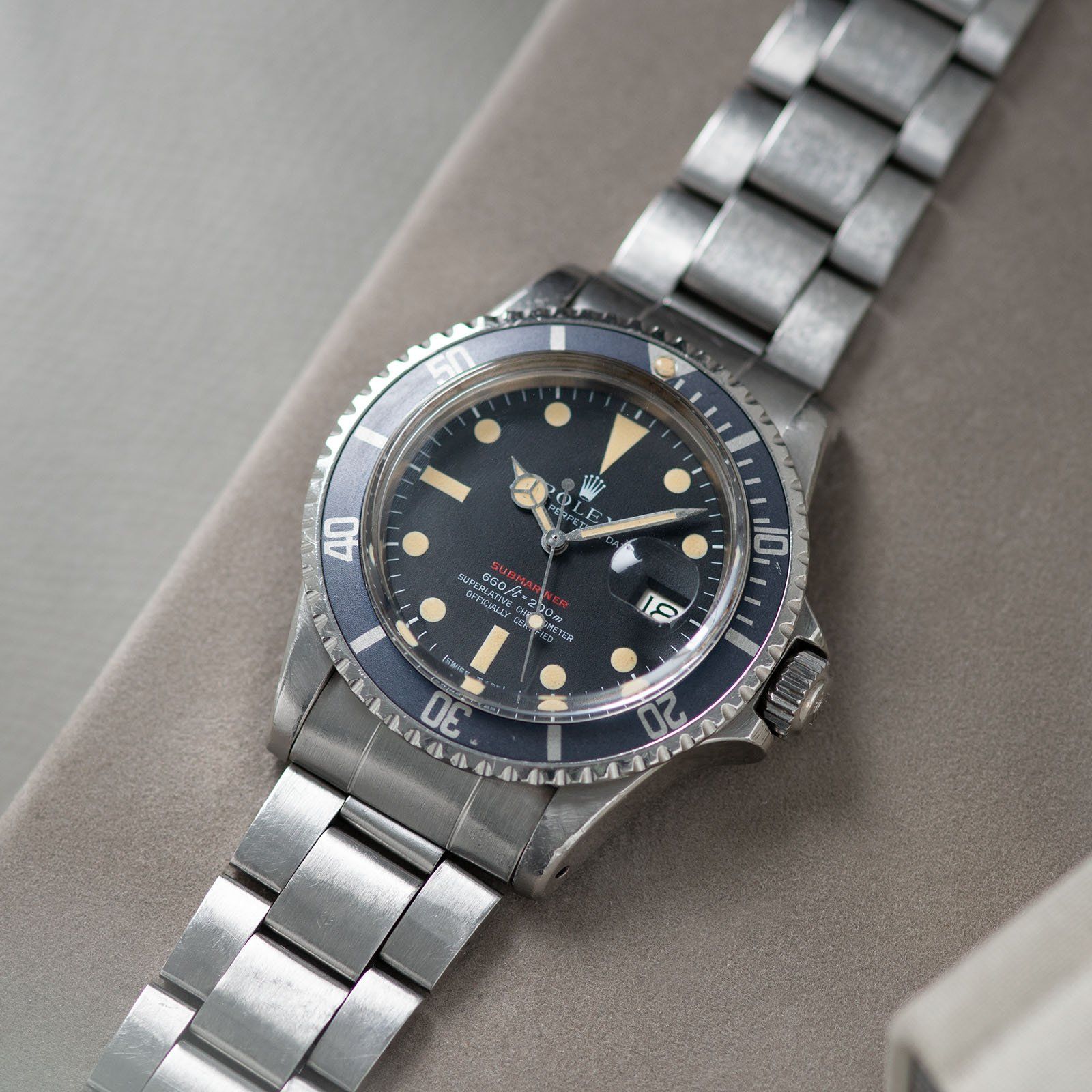 Rolex Mk4 Red Writing Submariner Date 1680
