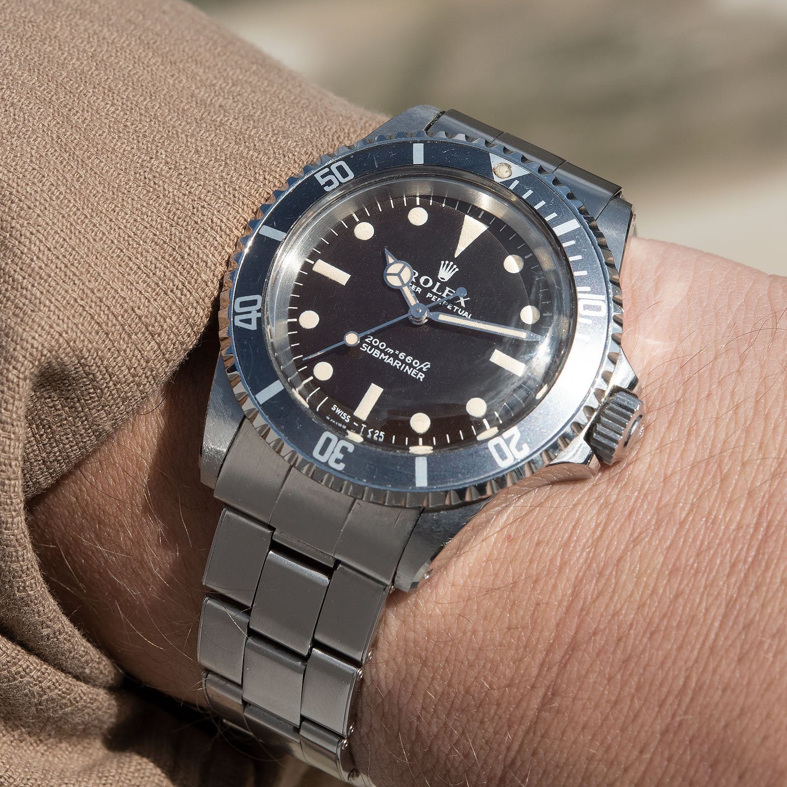 Rolex Submariner Dark Brown Meters-First Matte Dial 5513