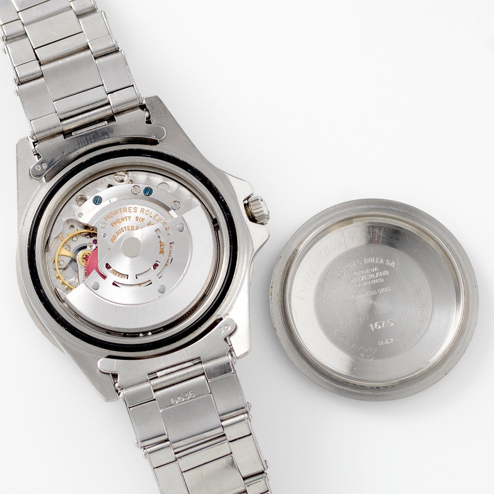 Rolex 1675 Mk1 Long E Pink Lady GMT Master