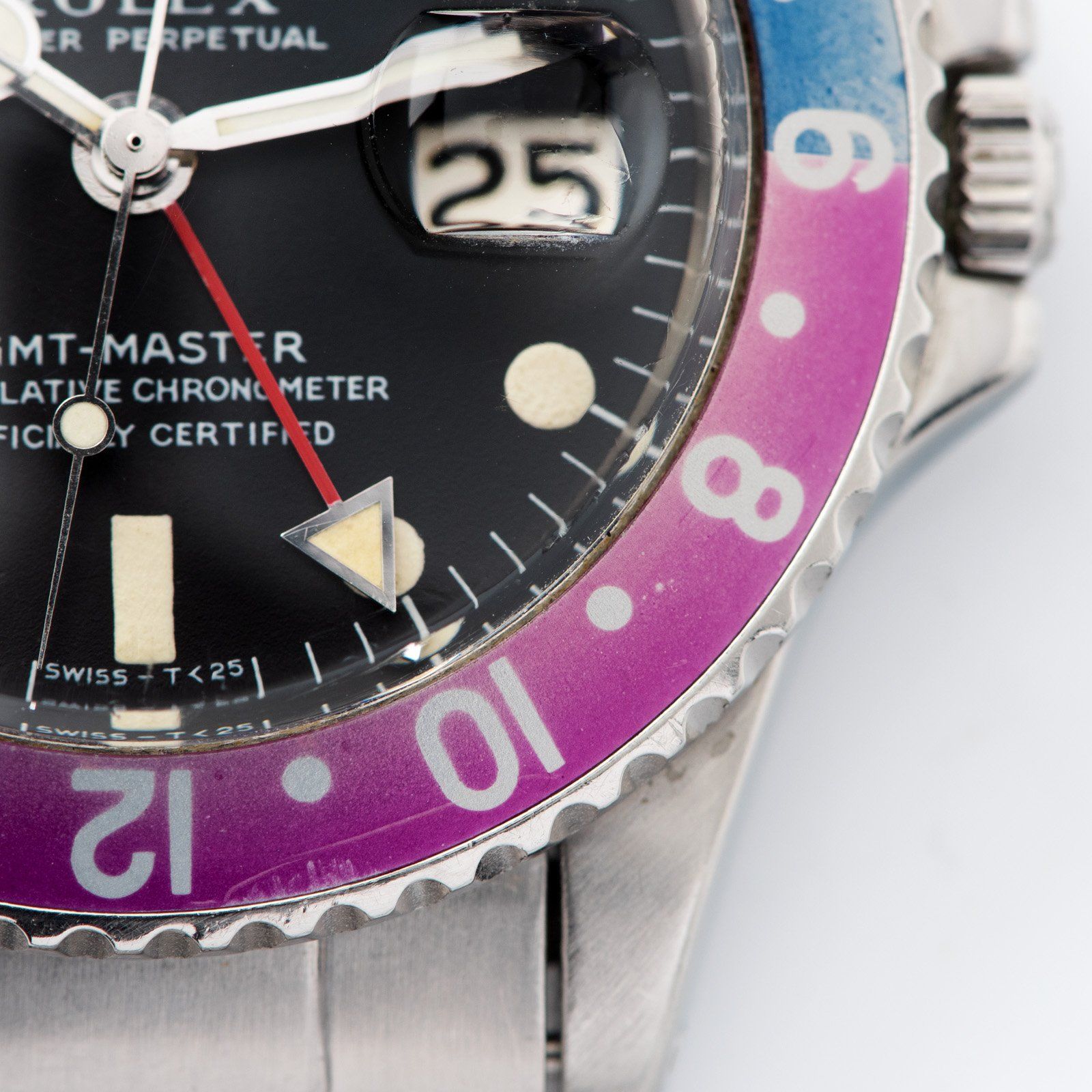 Rolex 1675 Mk1 Long E Pink Lady GMT Master