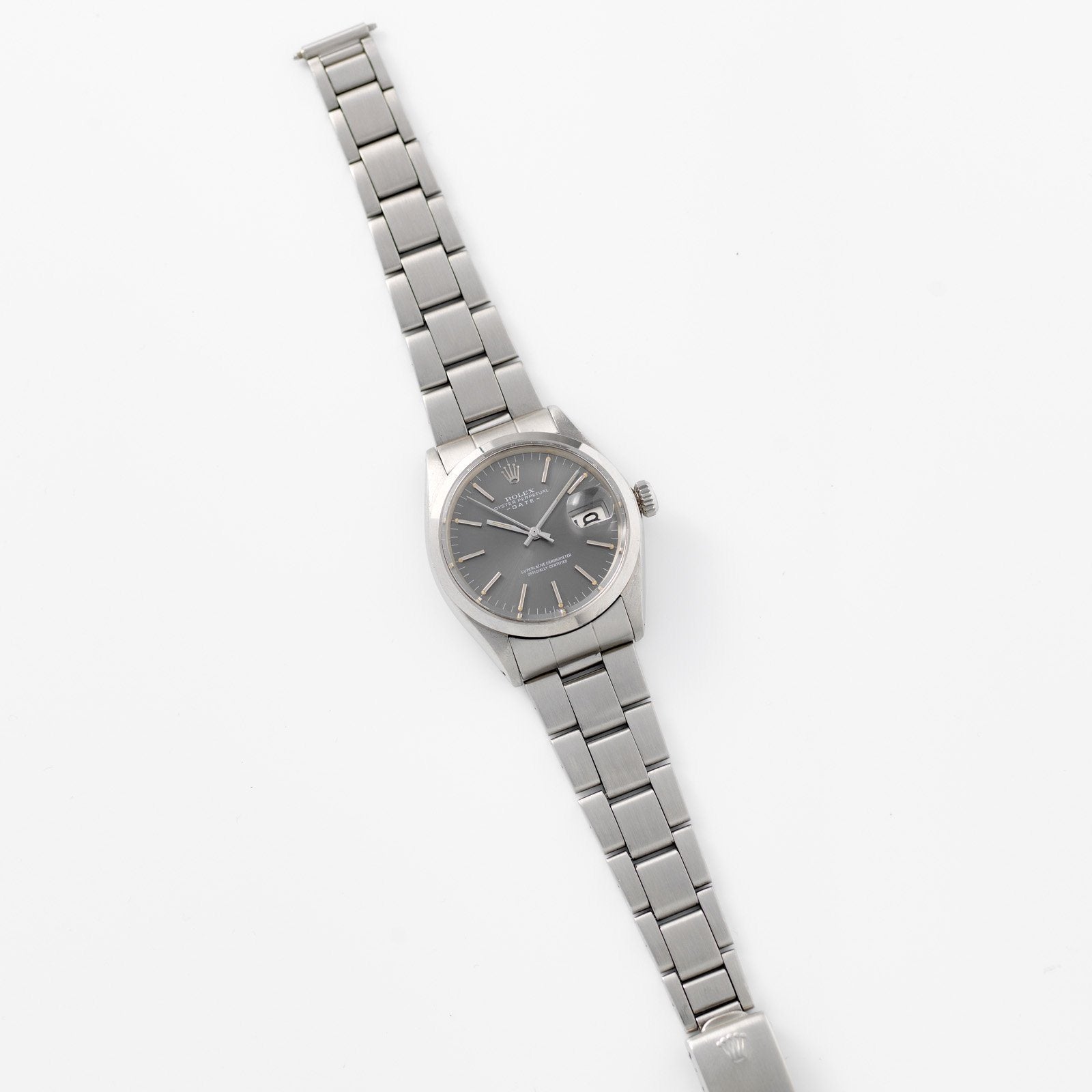 Rolex Date Reference 1500 Grey Dial