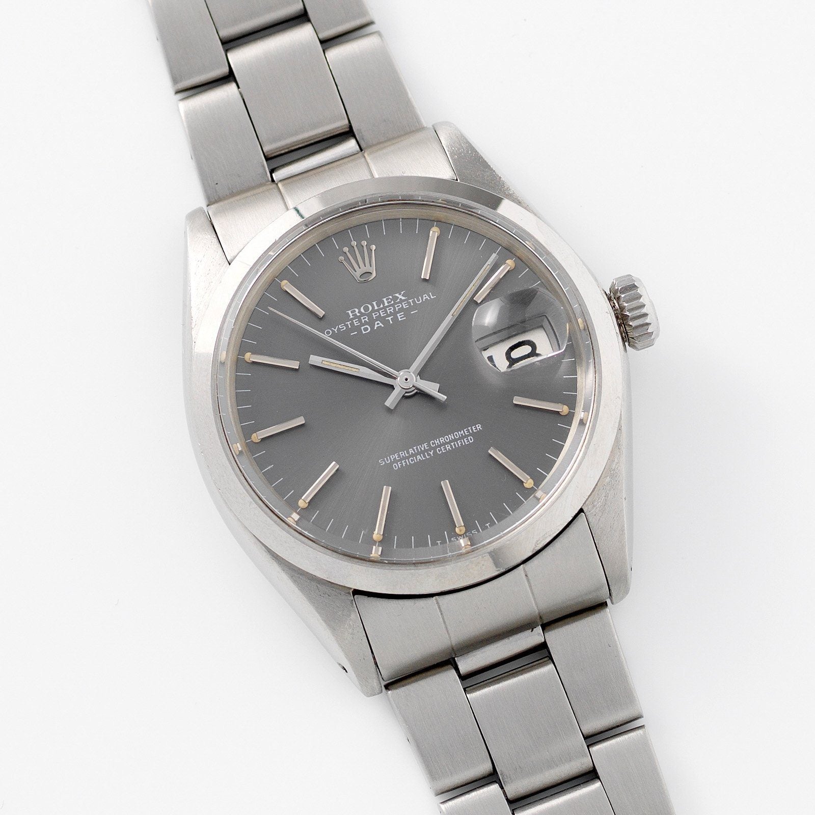 Rolex Date Reference 1500 Grey Dial