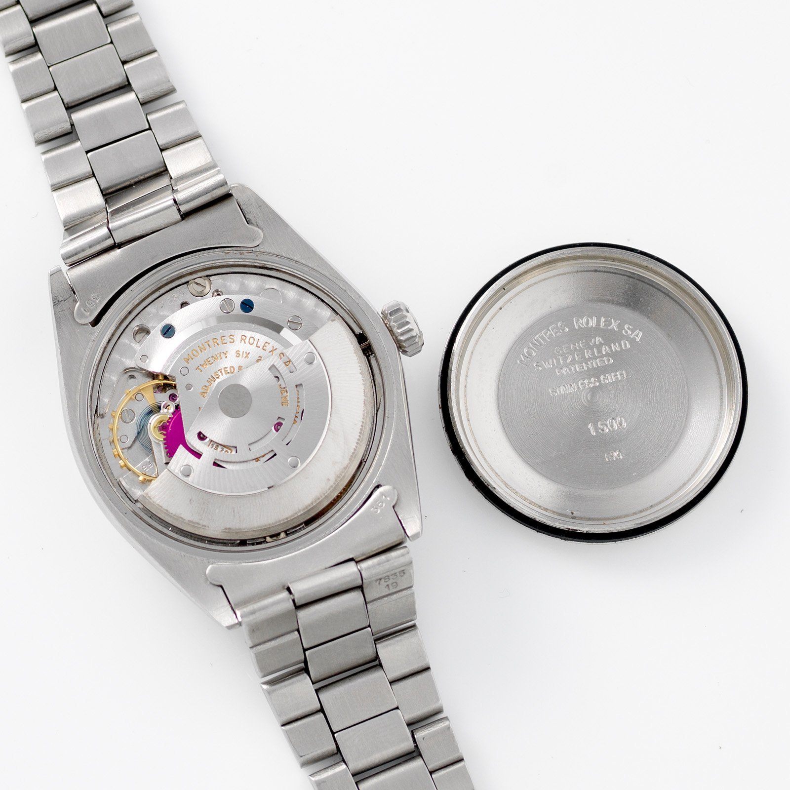 Rolex Date Reference 1500 Grey Dial