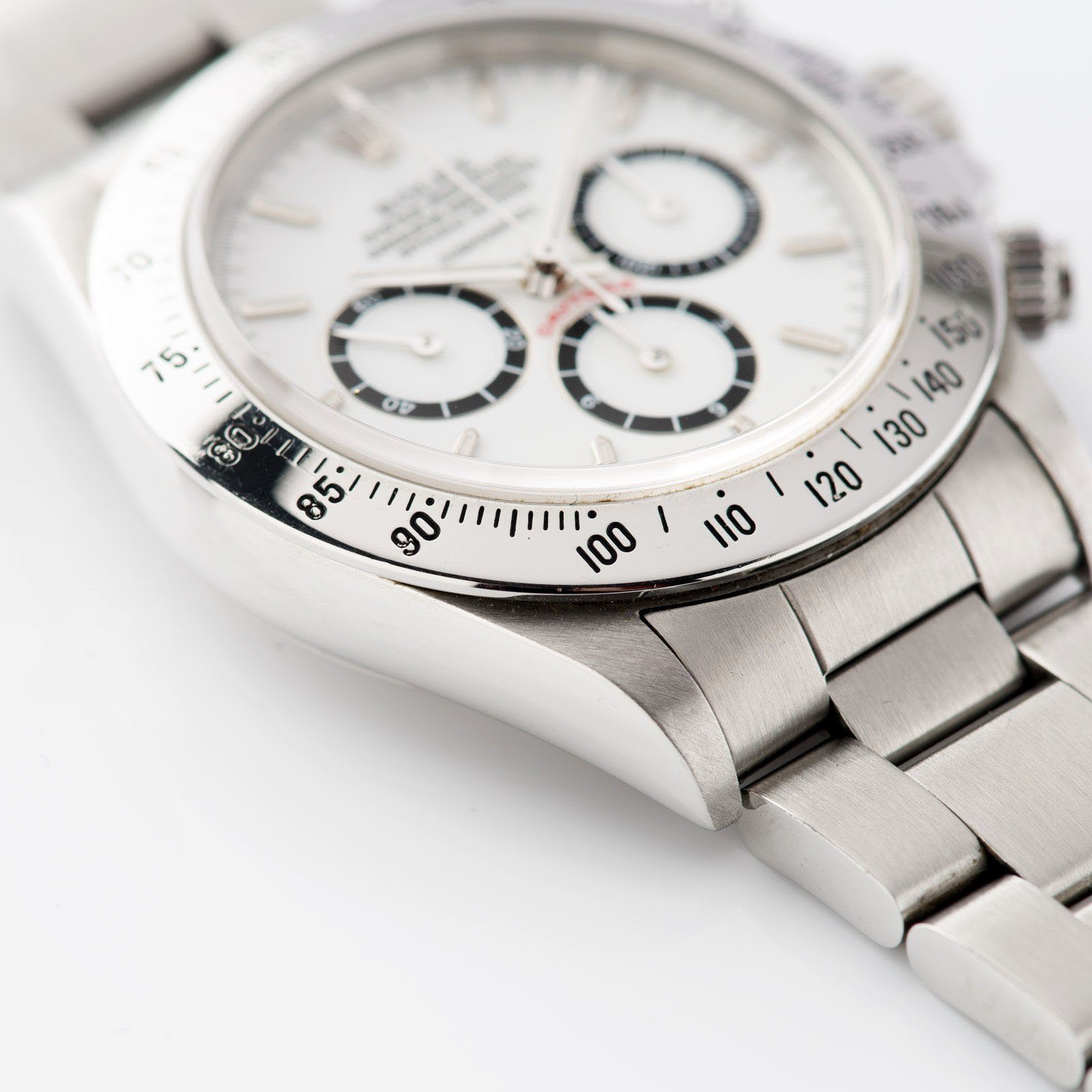 Rolex Daytona Steel 16520 Porcelain Floating Dial