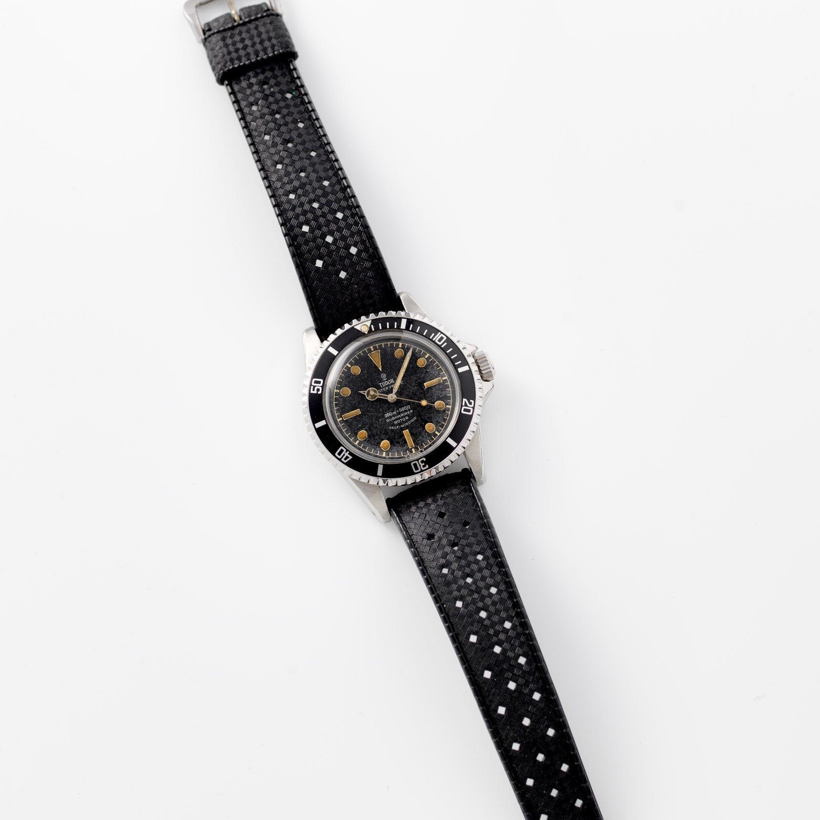 Tudor Pointed Submariner Ref 7928 with British Royal Navy History