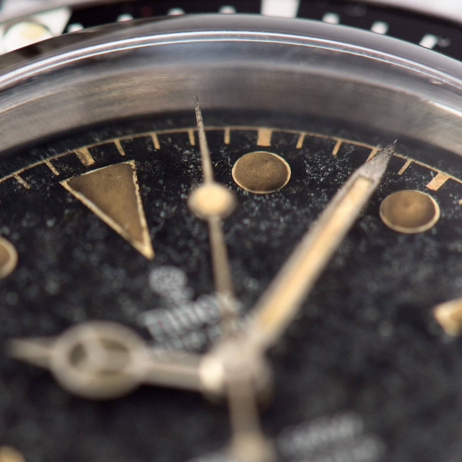 Tudor Pointed Submariner Ref 7928 with British Royal Navy History