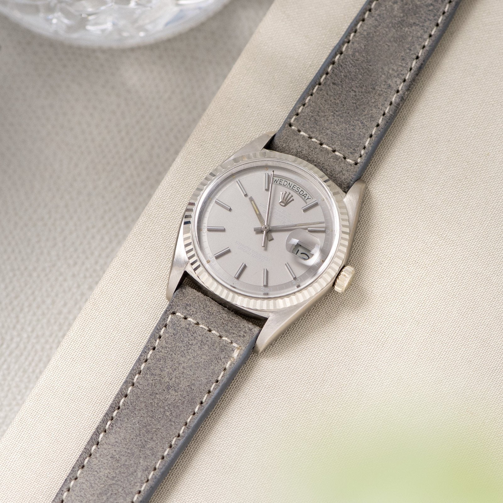 Rolex Day Date White Gold Ghost Dial 1803