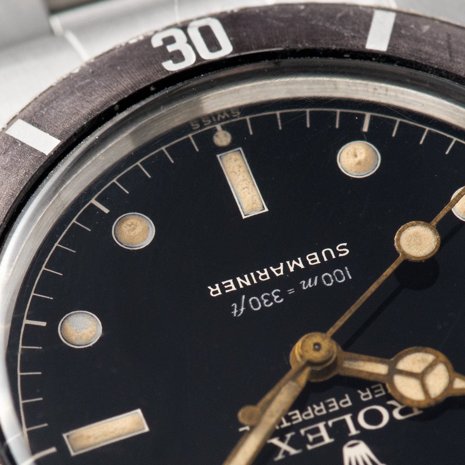 Rolex 5508 Small Crown Gilt Dial Submariner