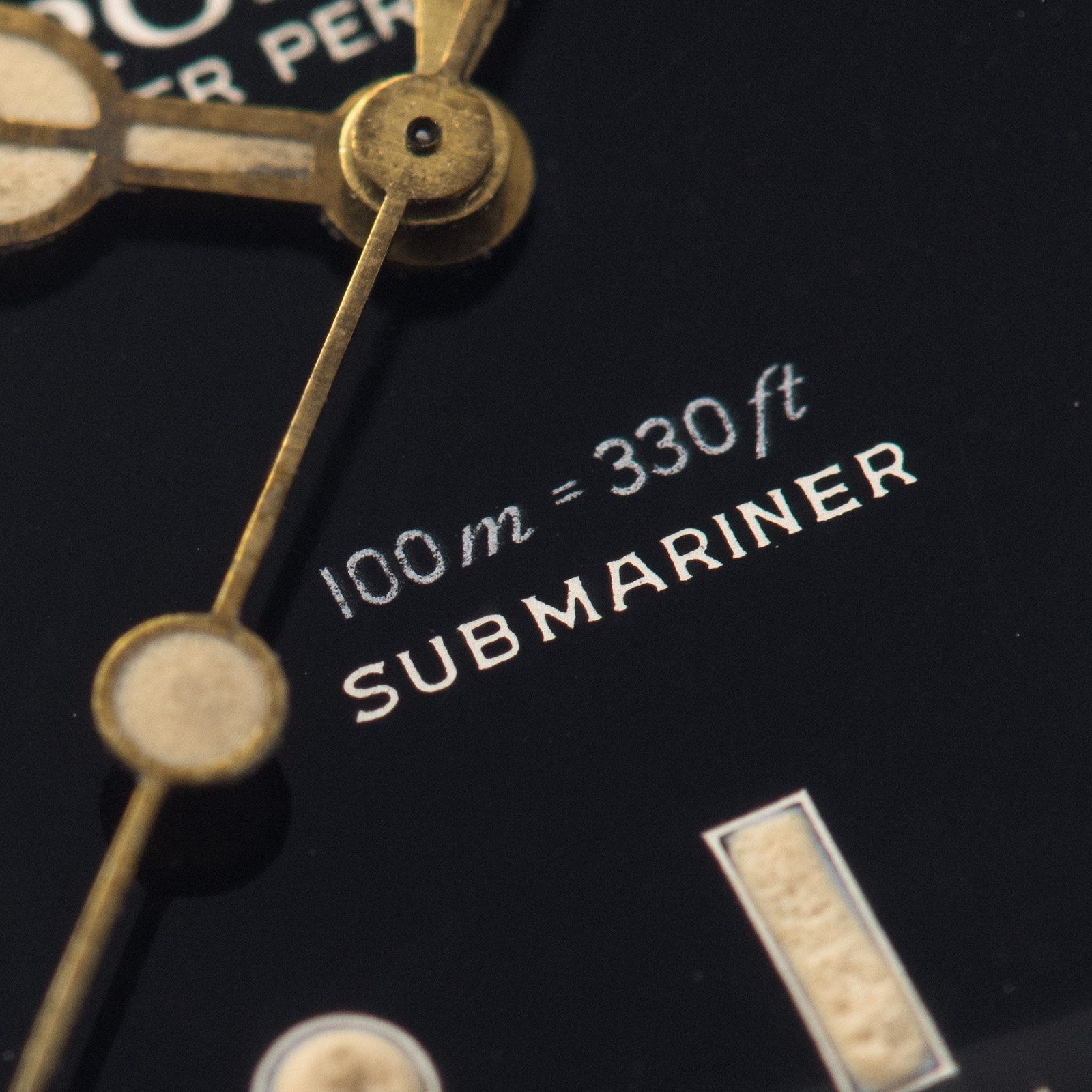 Rolex 5508 Small Crown Gilt Dial Submariner