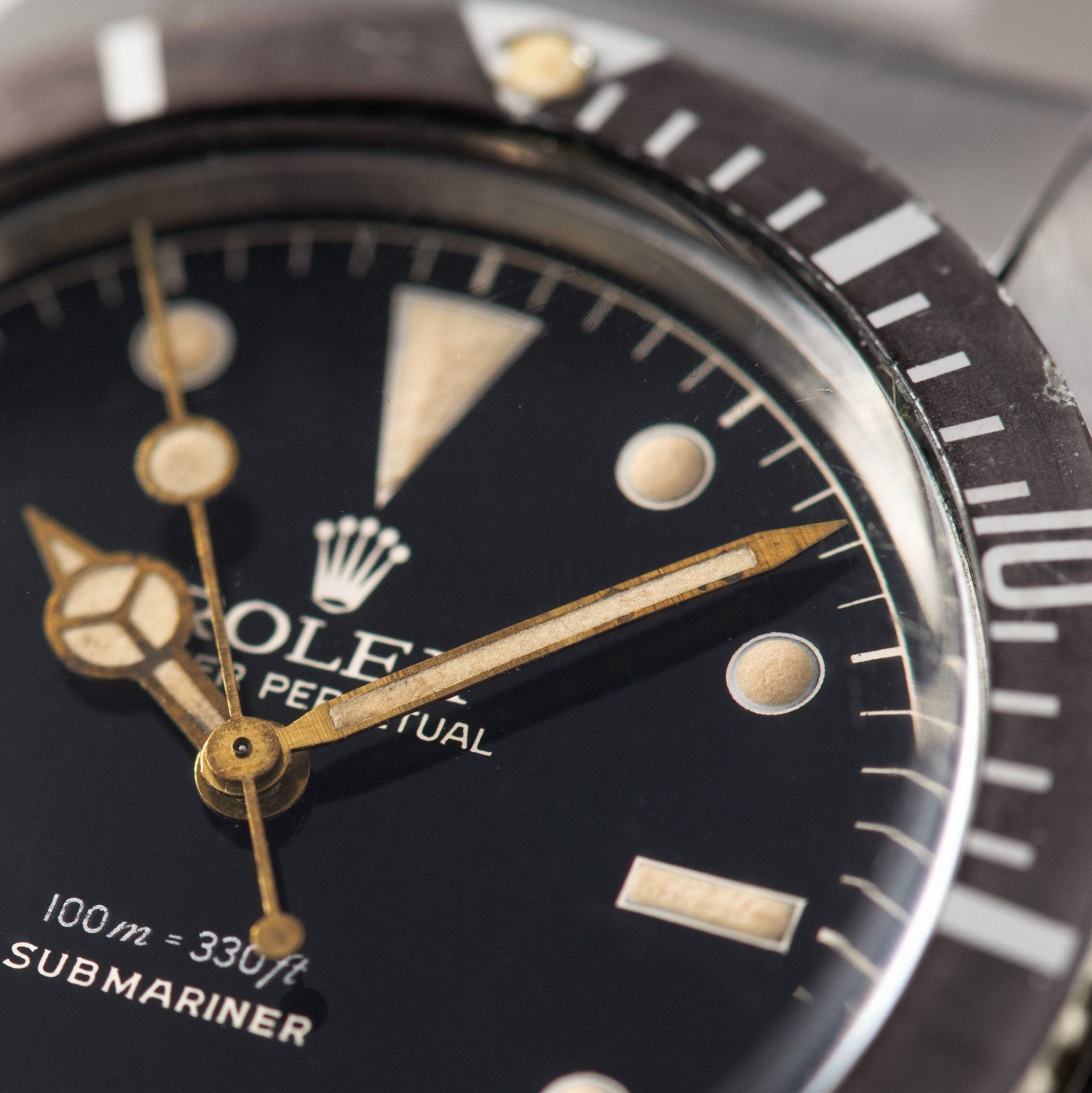 Rolex 5508 Small Crown Gilt Dial Submariner