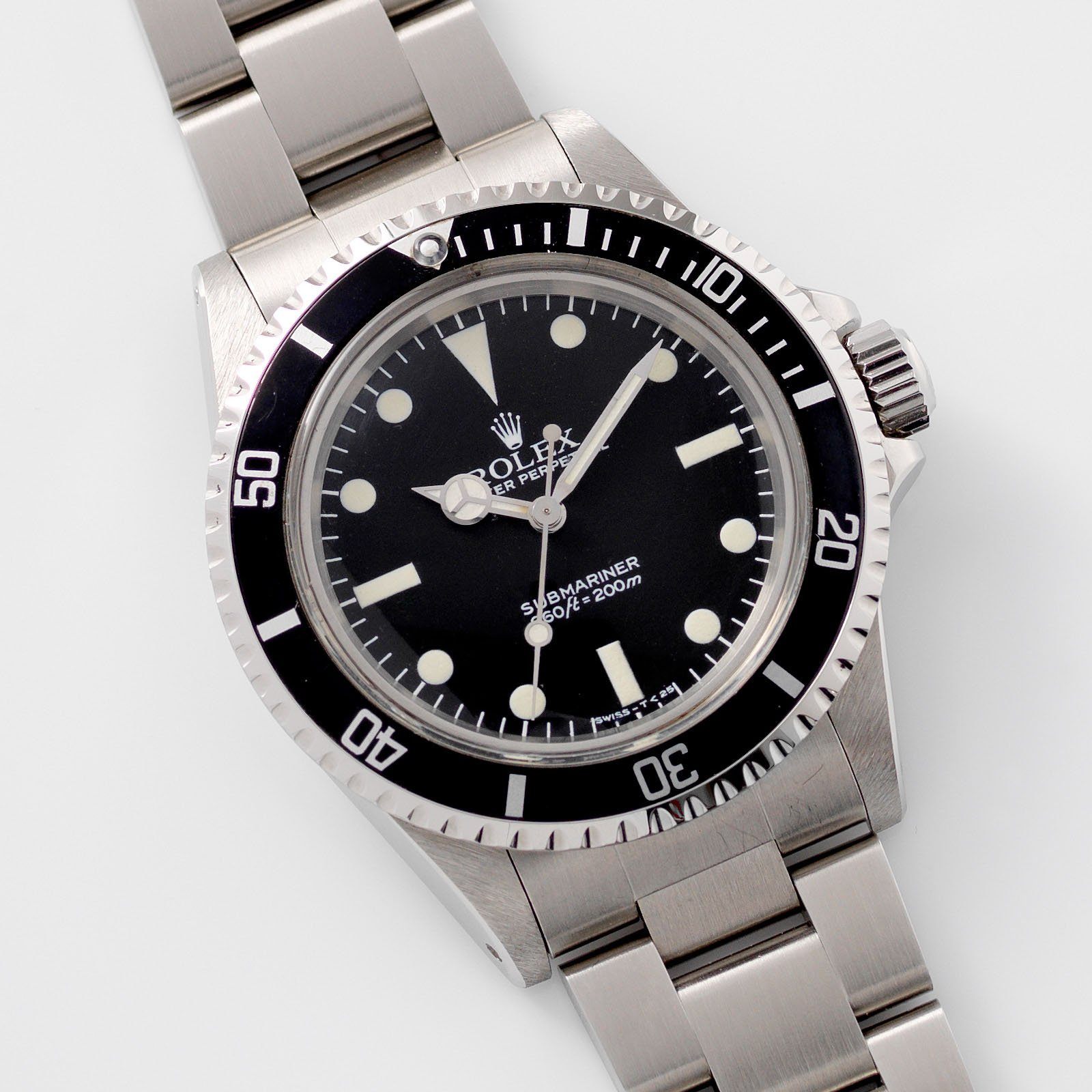 Rolex 5513 Submariner Mk5 Maxi Dial Full Set