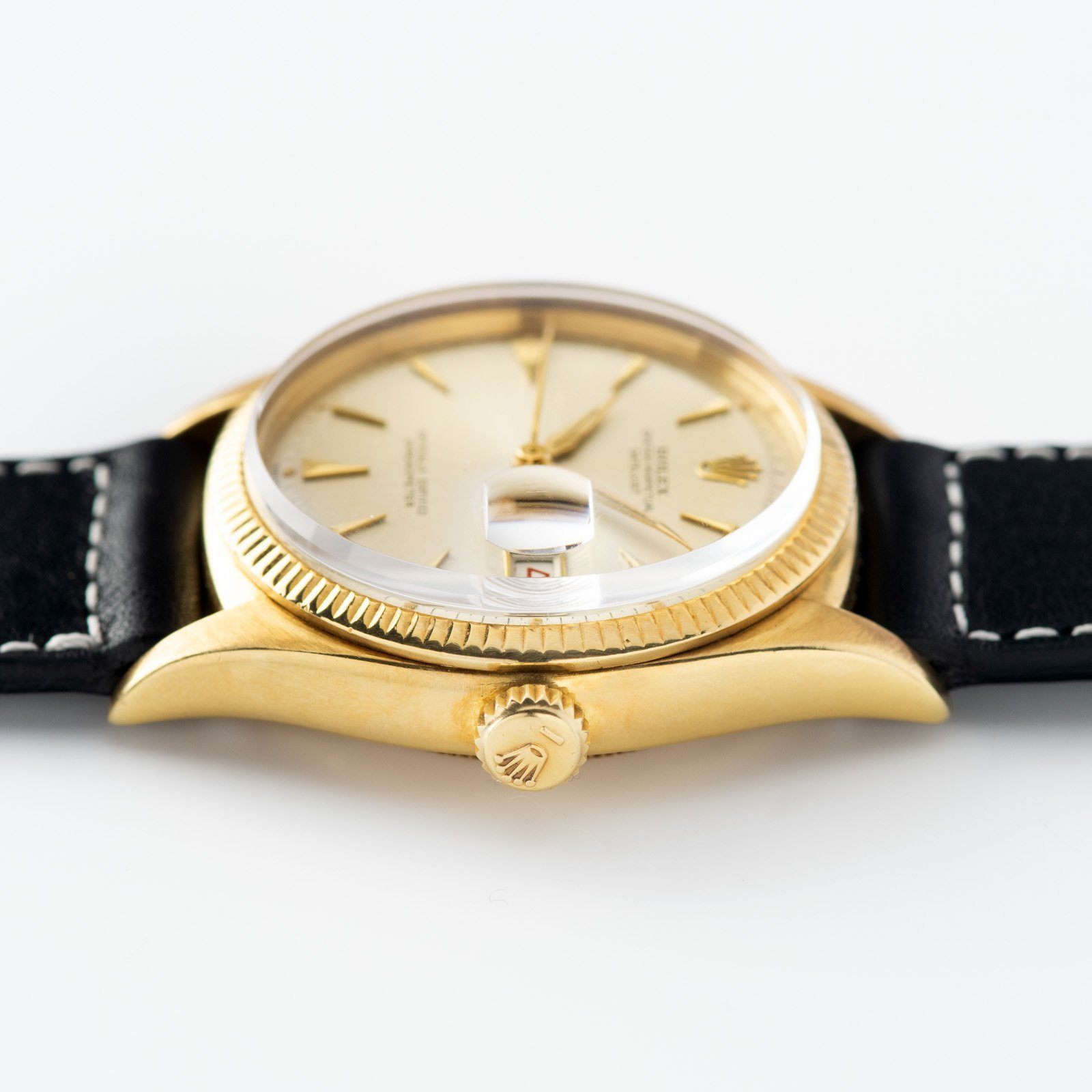 Rolex Datejust 6305 Yellow Gold Ovettone
