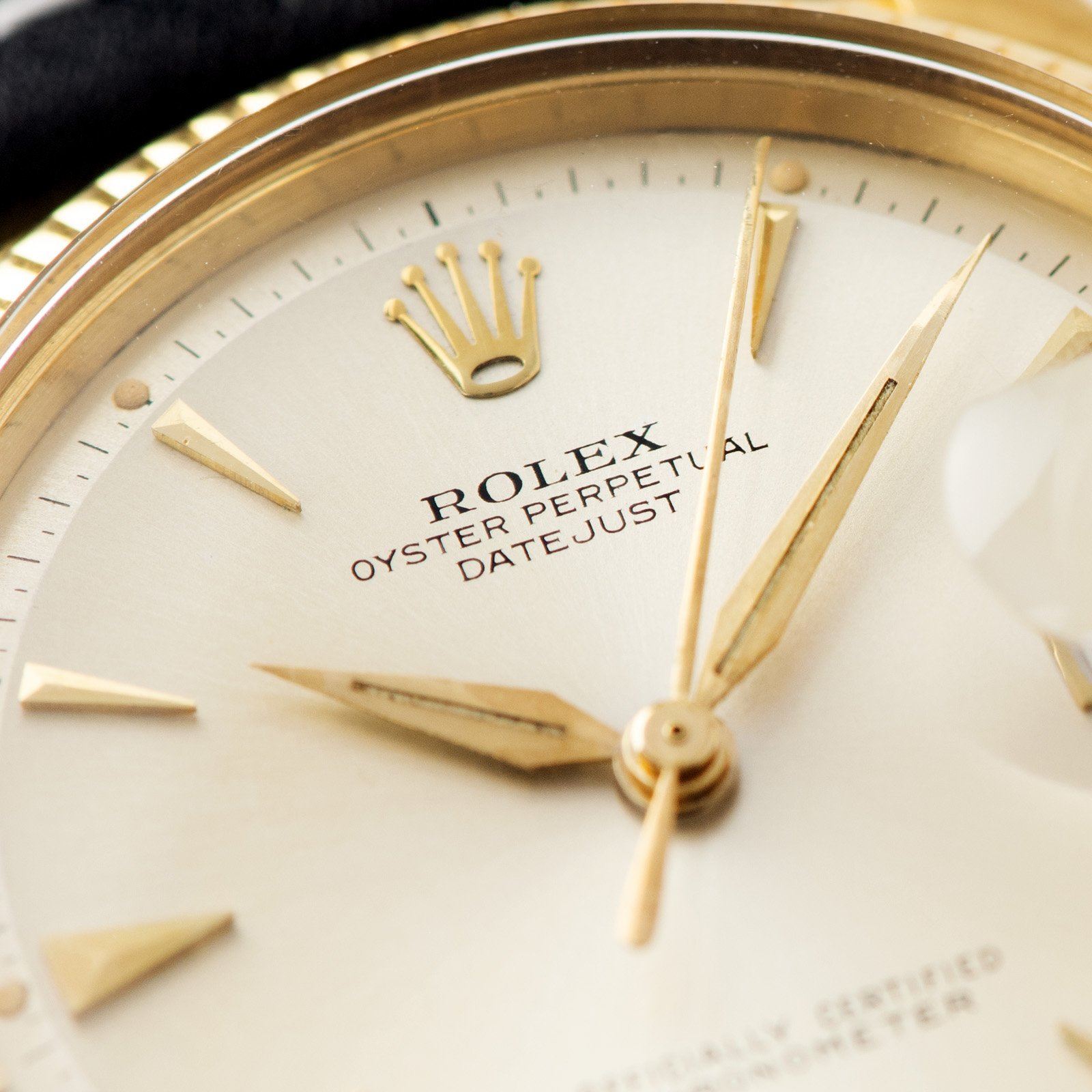 Rolex Datejust 6305 Yellow Gold Ovettone