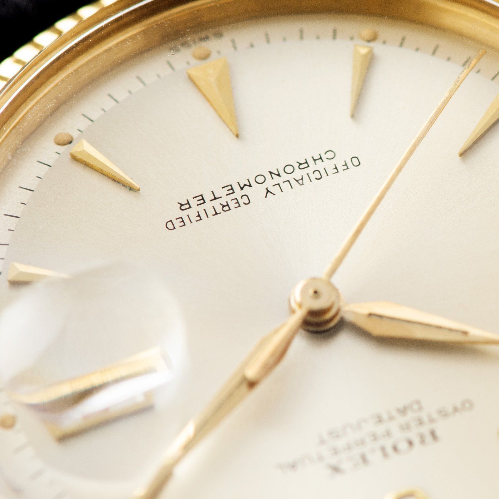 Rolex Datejust 6305 Yellow Gold Ovettone