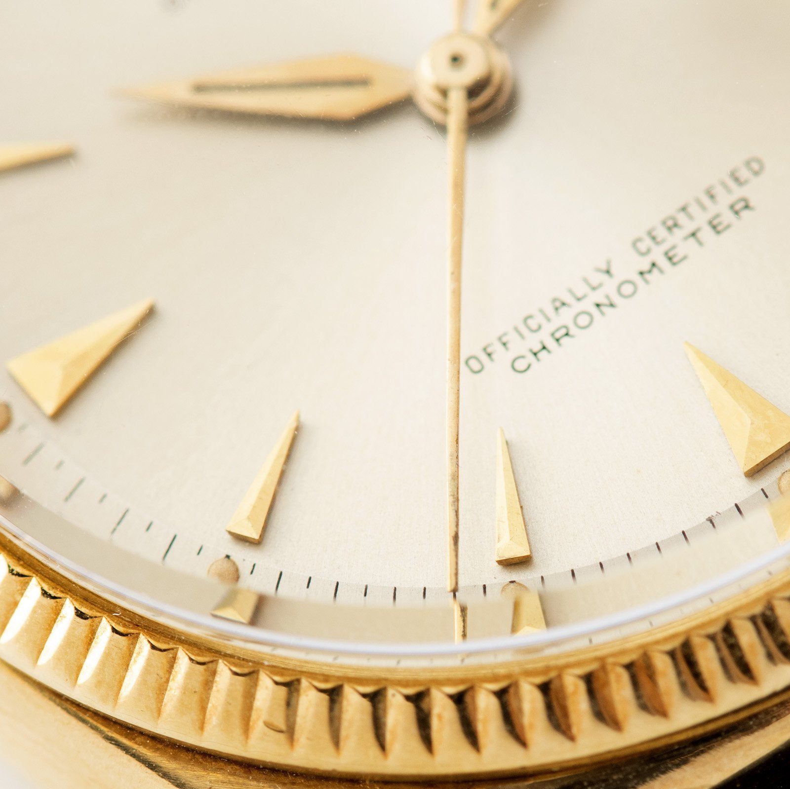 Rolex Datejust 6305 Yellow Gold Ovettone