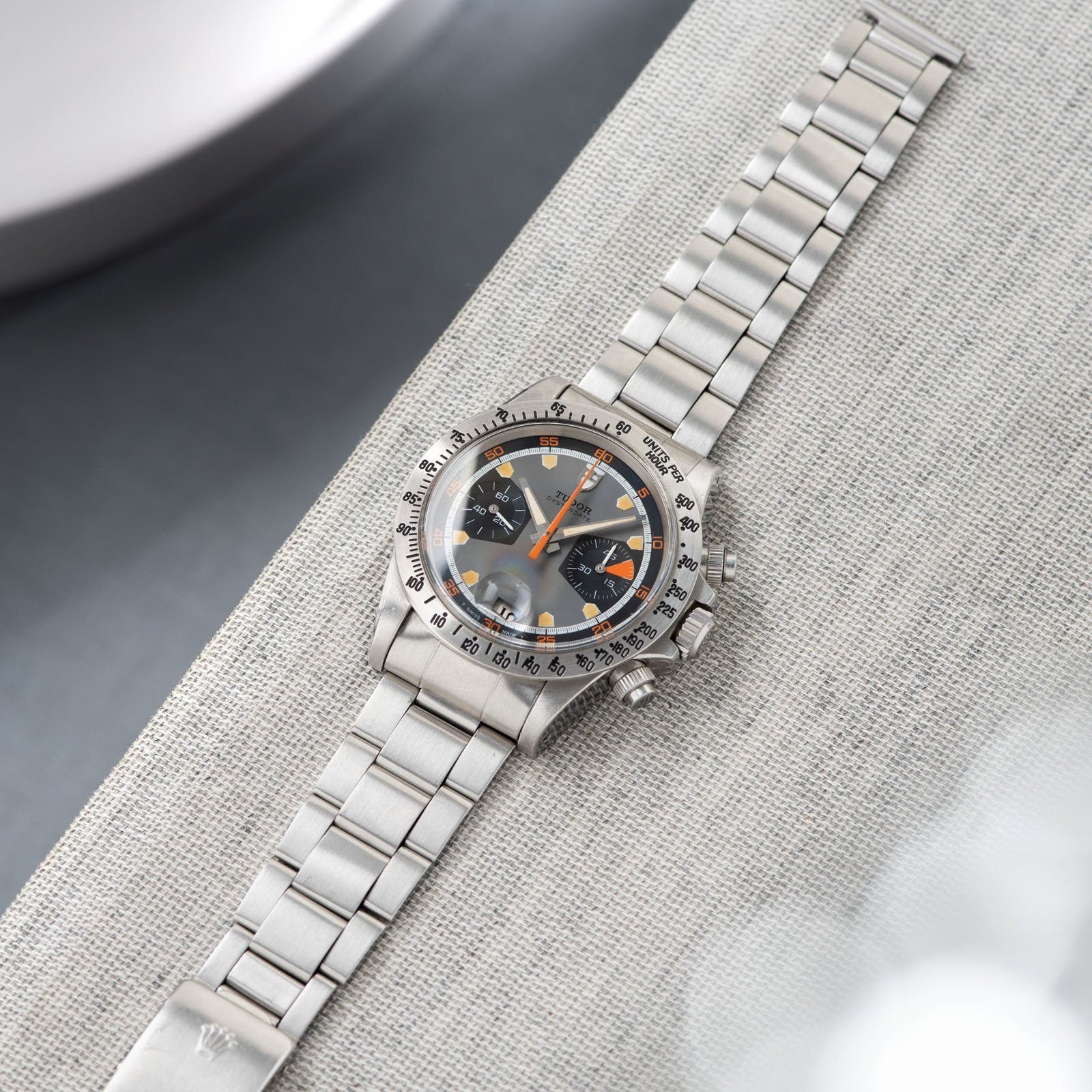 Tudor Home Plate Chronograph 7032 Box and Papers