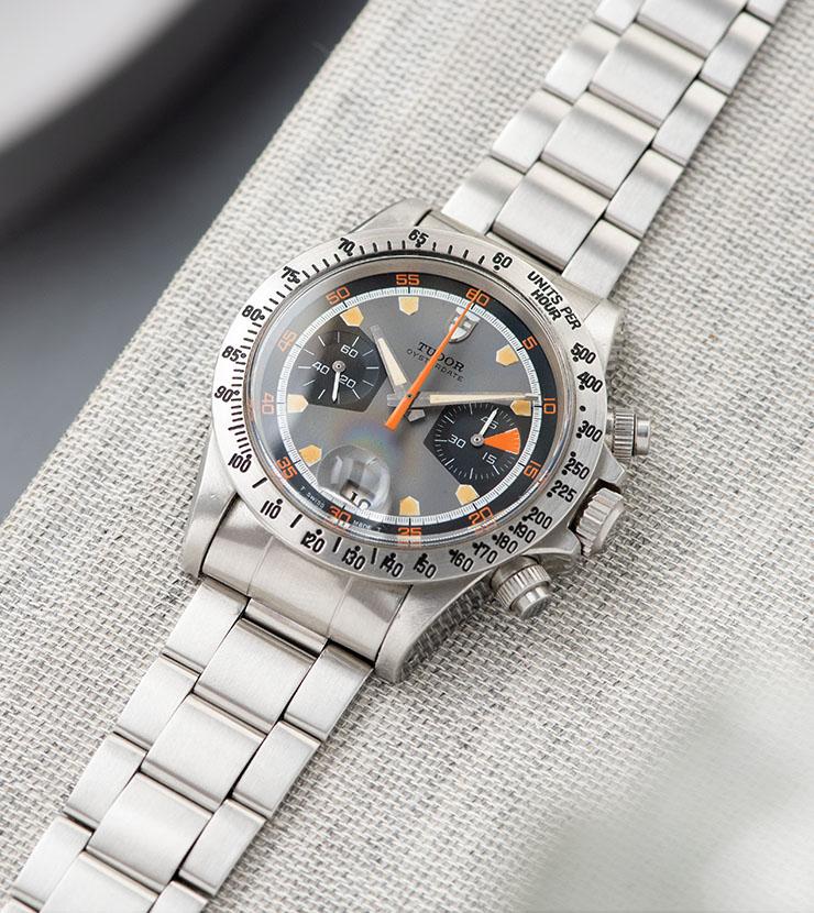 Tudor Home Plate Chronograph 7032 Box and Papers