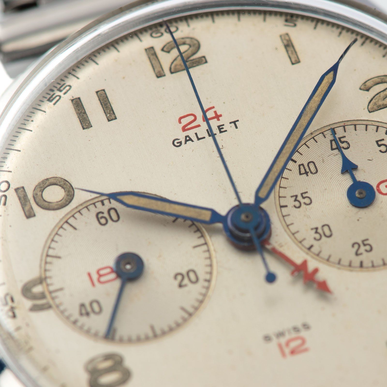 Gallet Multichron Navigator GMT Steel Chronograph