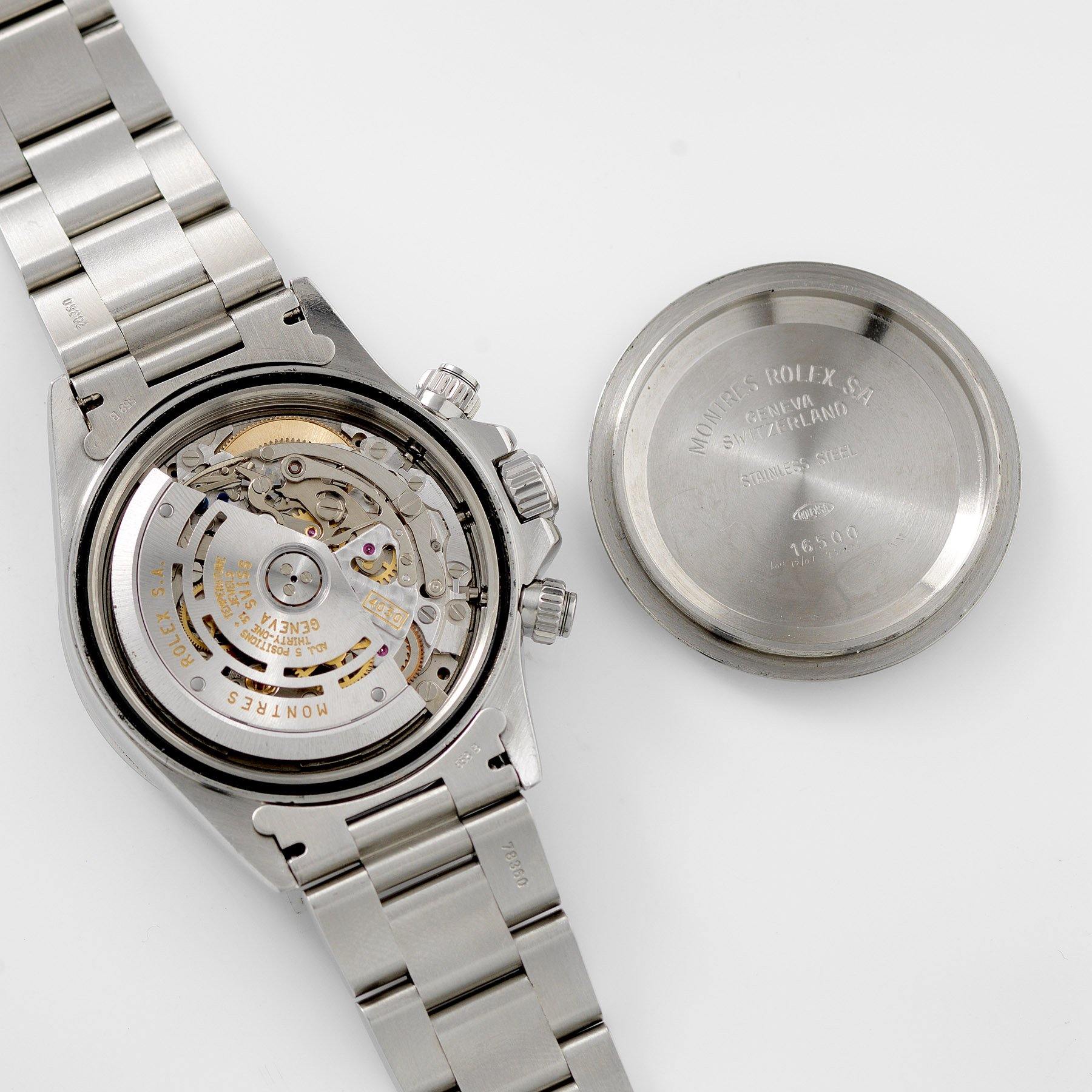 Rolex Zenith Daytona Steel 16520 White Dial T-Serial