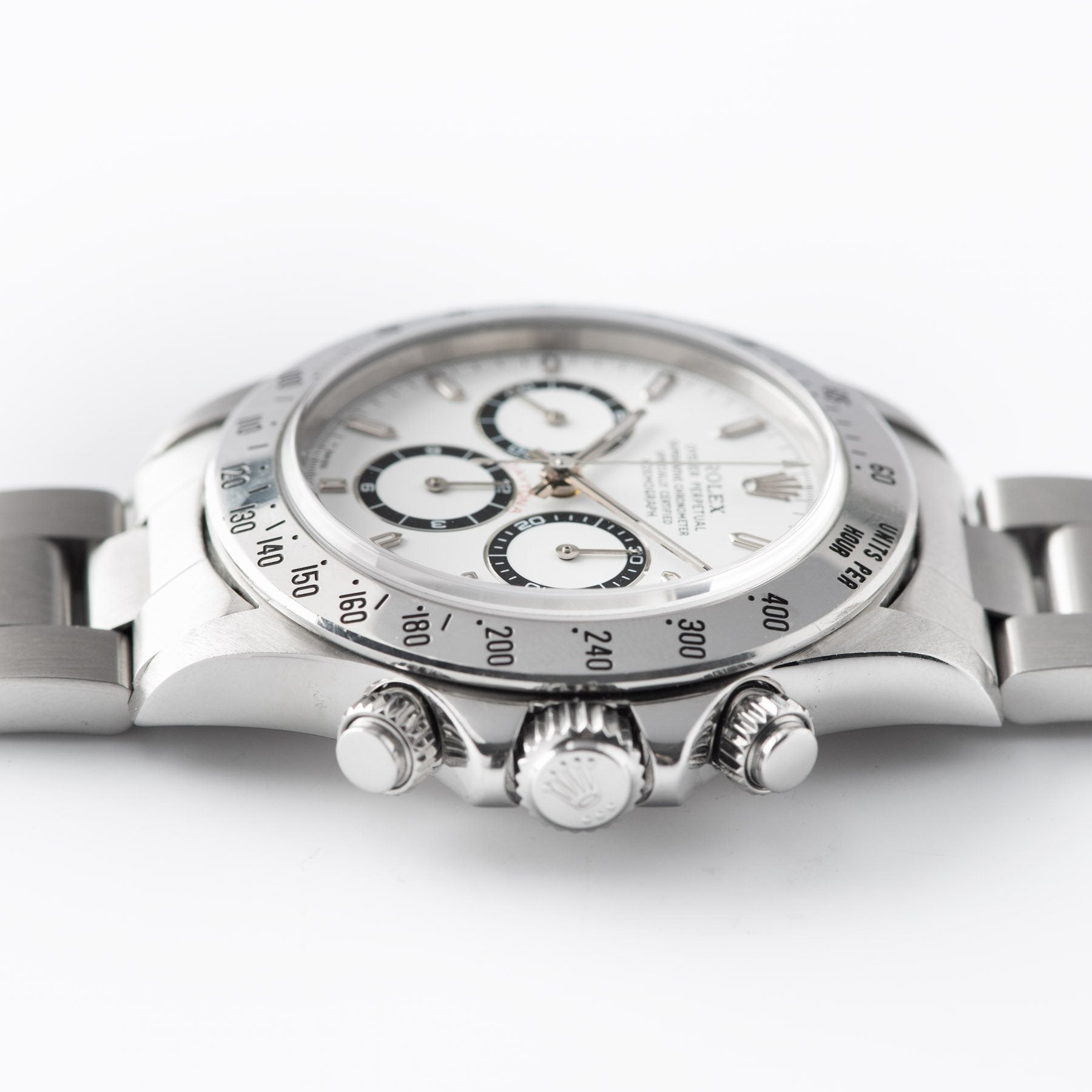 Rolex Zenith Daytona Steel 16520 White Dial T-Serial