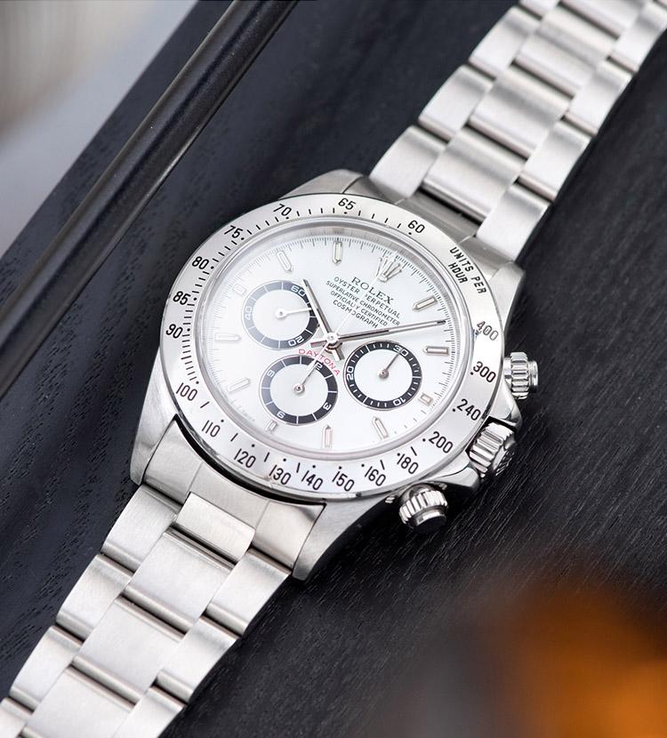 Rolex Zenith Daytona Steel 16520 White Dial T-Serial